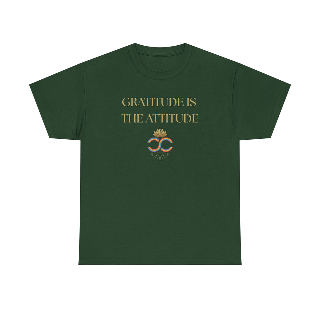 Gratitude Attitude Tee | Unisex Cotton Shirt