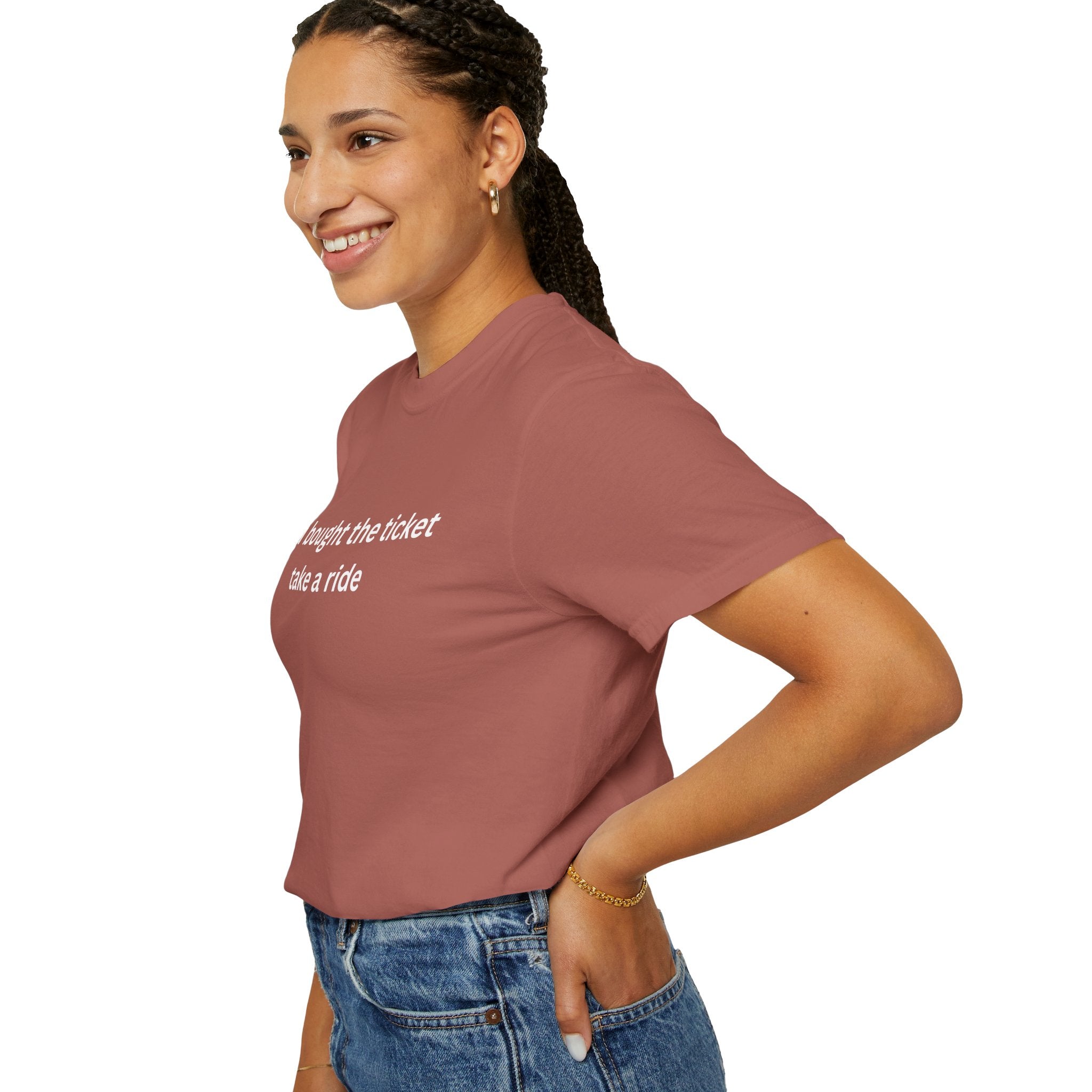 Adventure Awaits Unisex T-Shirt, Casual Wear, "You bought the ticket"