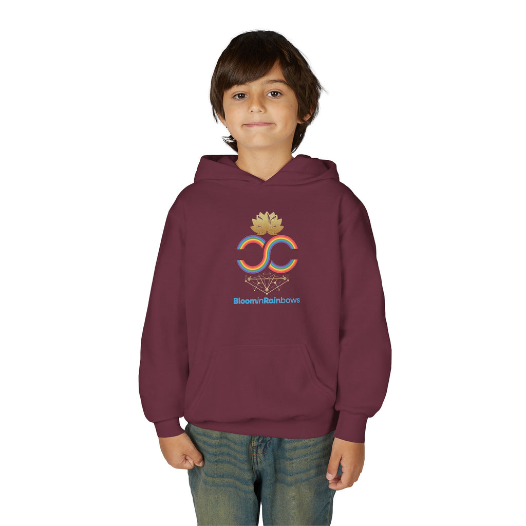 Youth Bloomin Rainbows Kids Hoodie