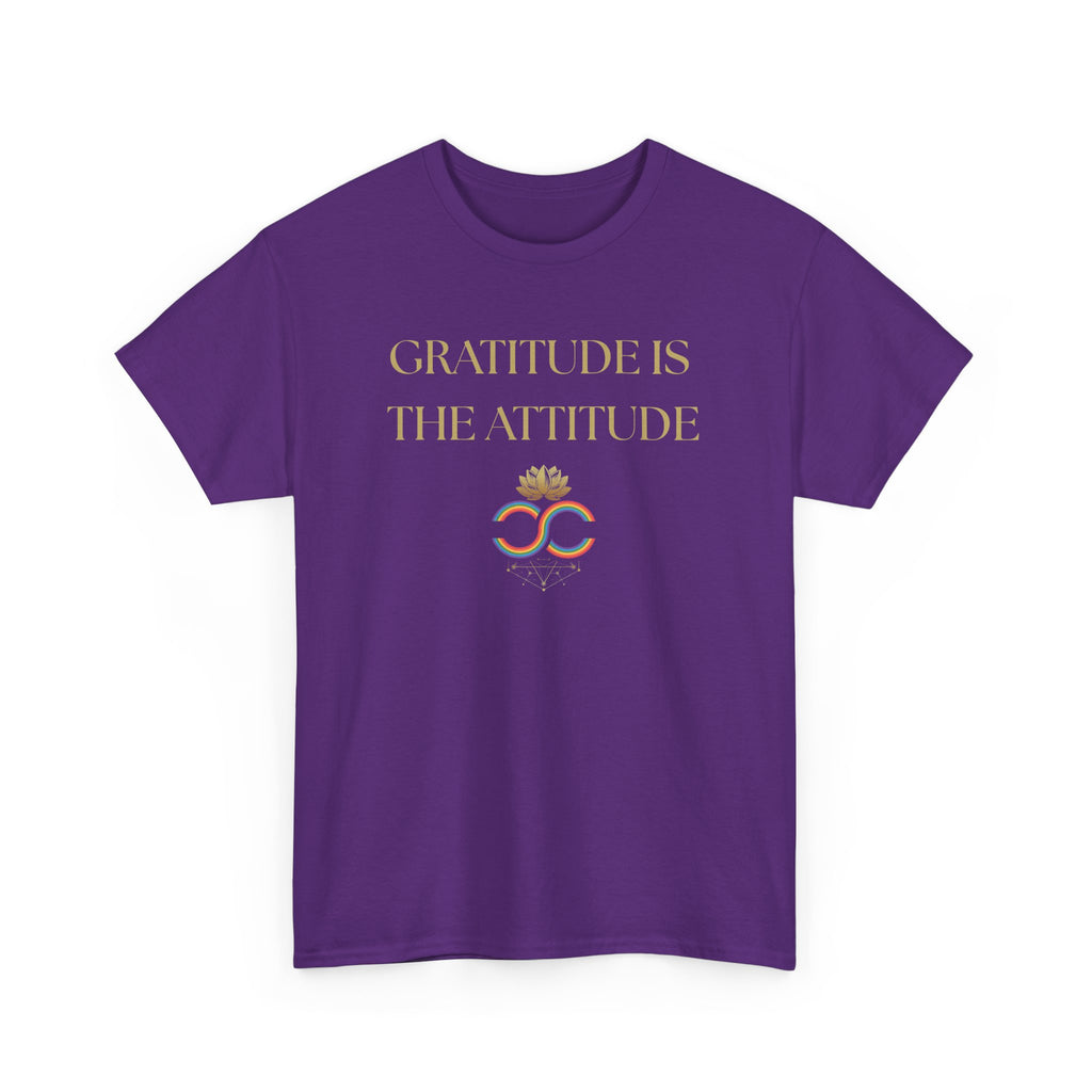 Gratitude Attitude Tee | Unisex Cotton Shirt