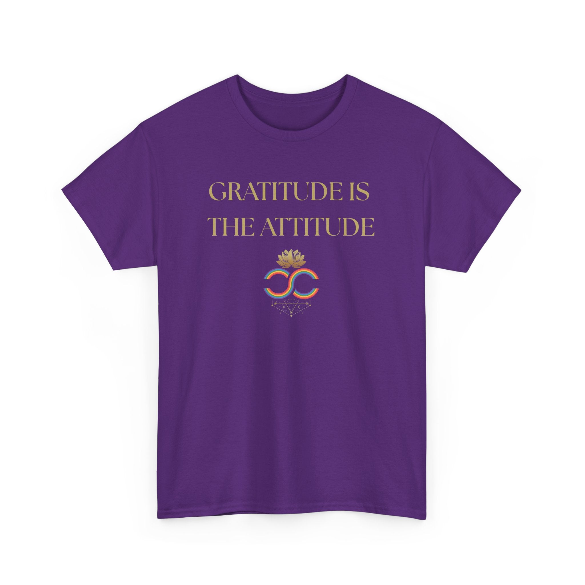 Gratitude Attitude Tee | Unisex Cotton Shirt