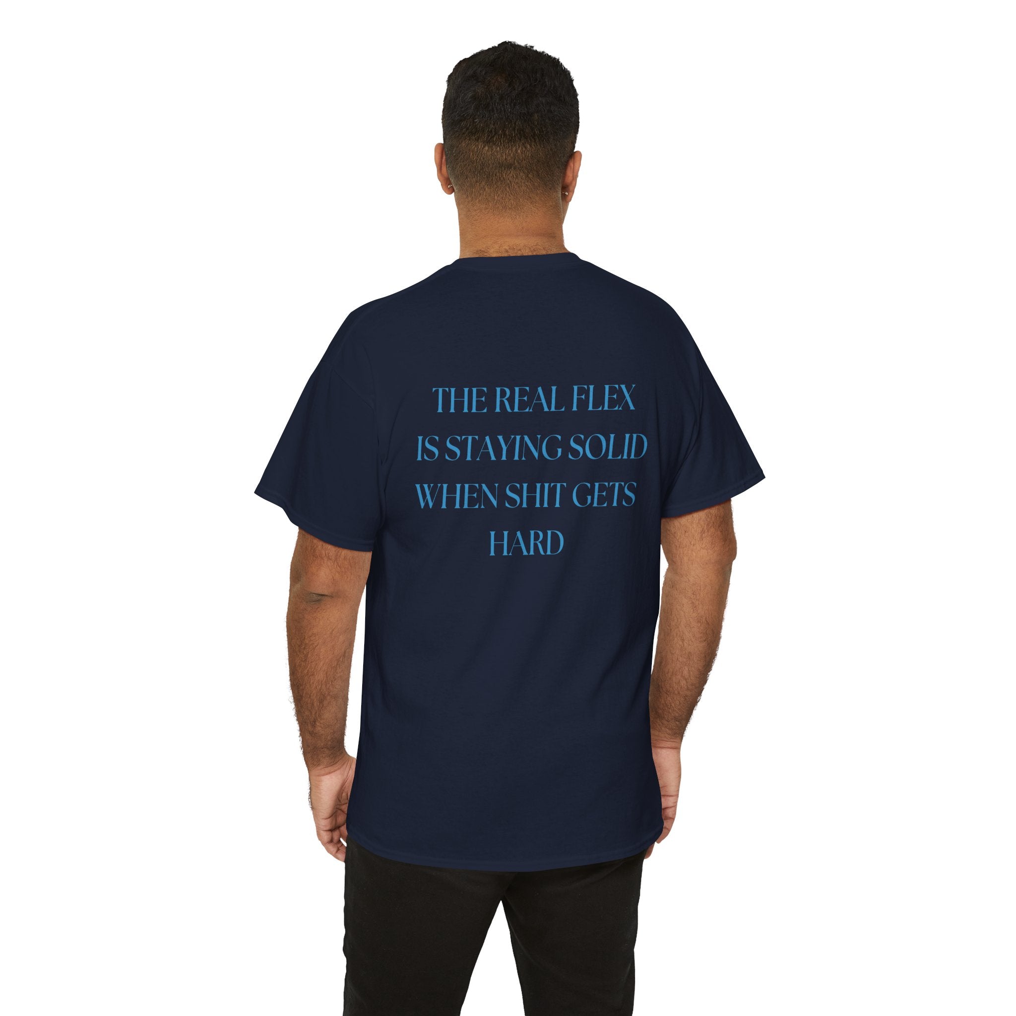 "The Real Flex" Inspirational Quote Unisex Tee