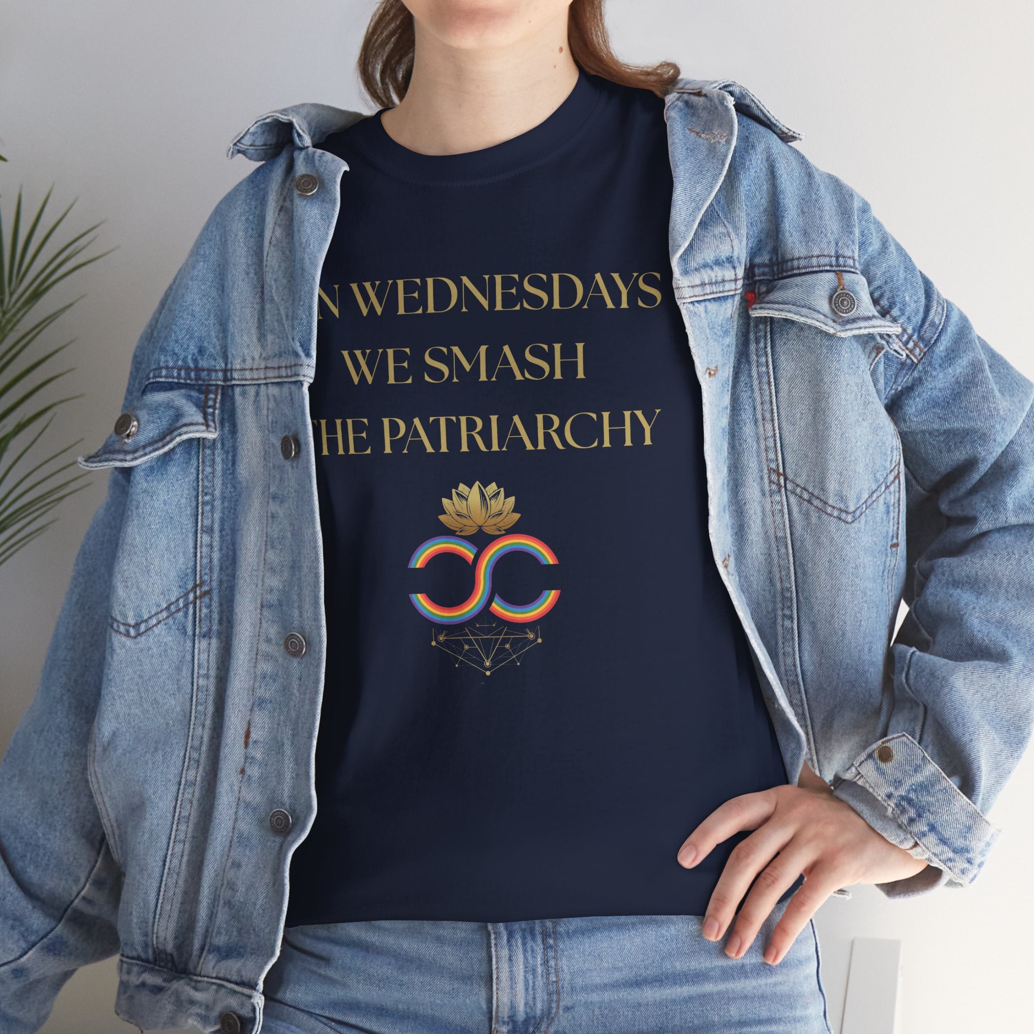 Empowering Statement Tee: "On Wednesdays We Smash the Patriarchy"