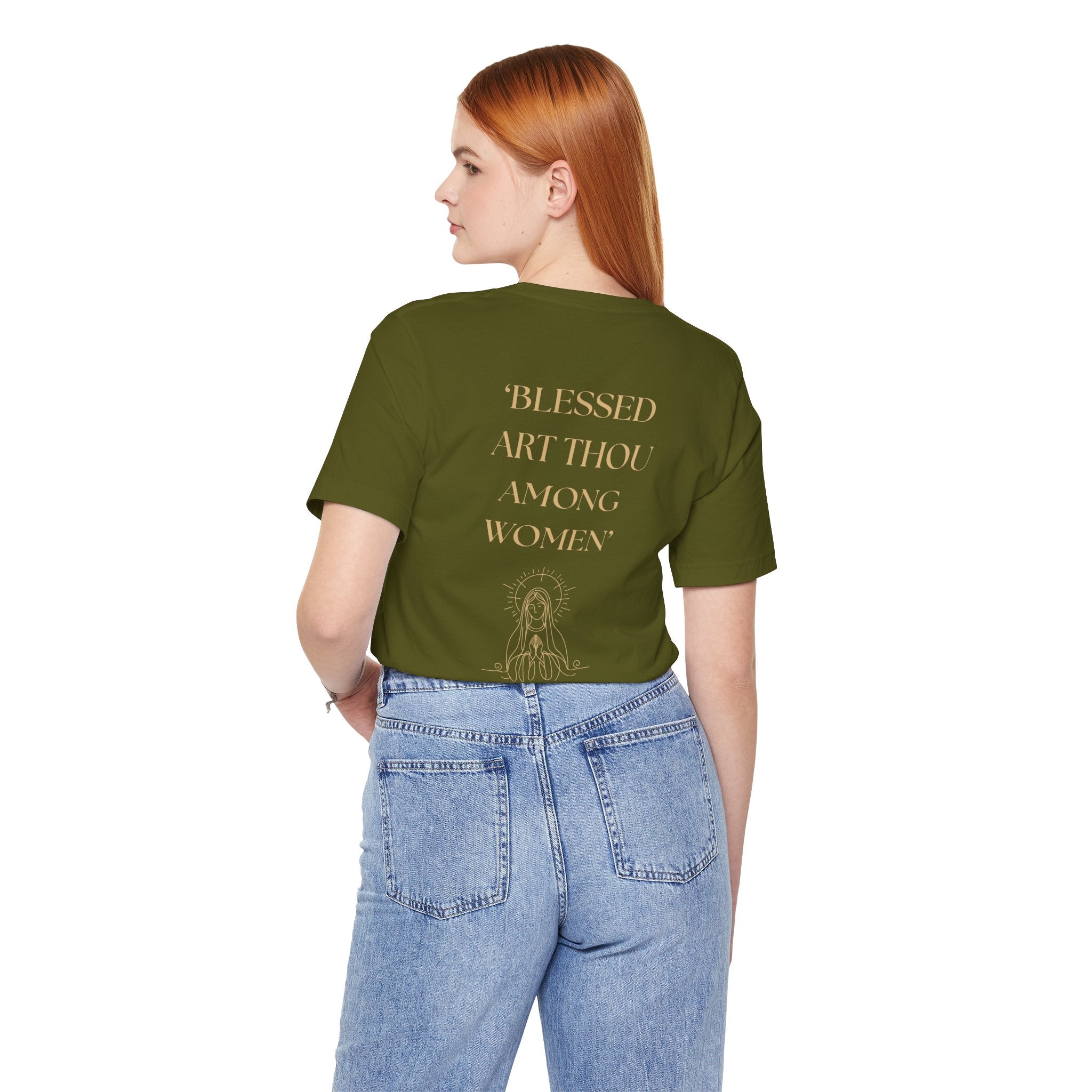AMOBI Blessed Art Thou Women Unisex Tee