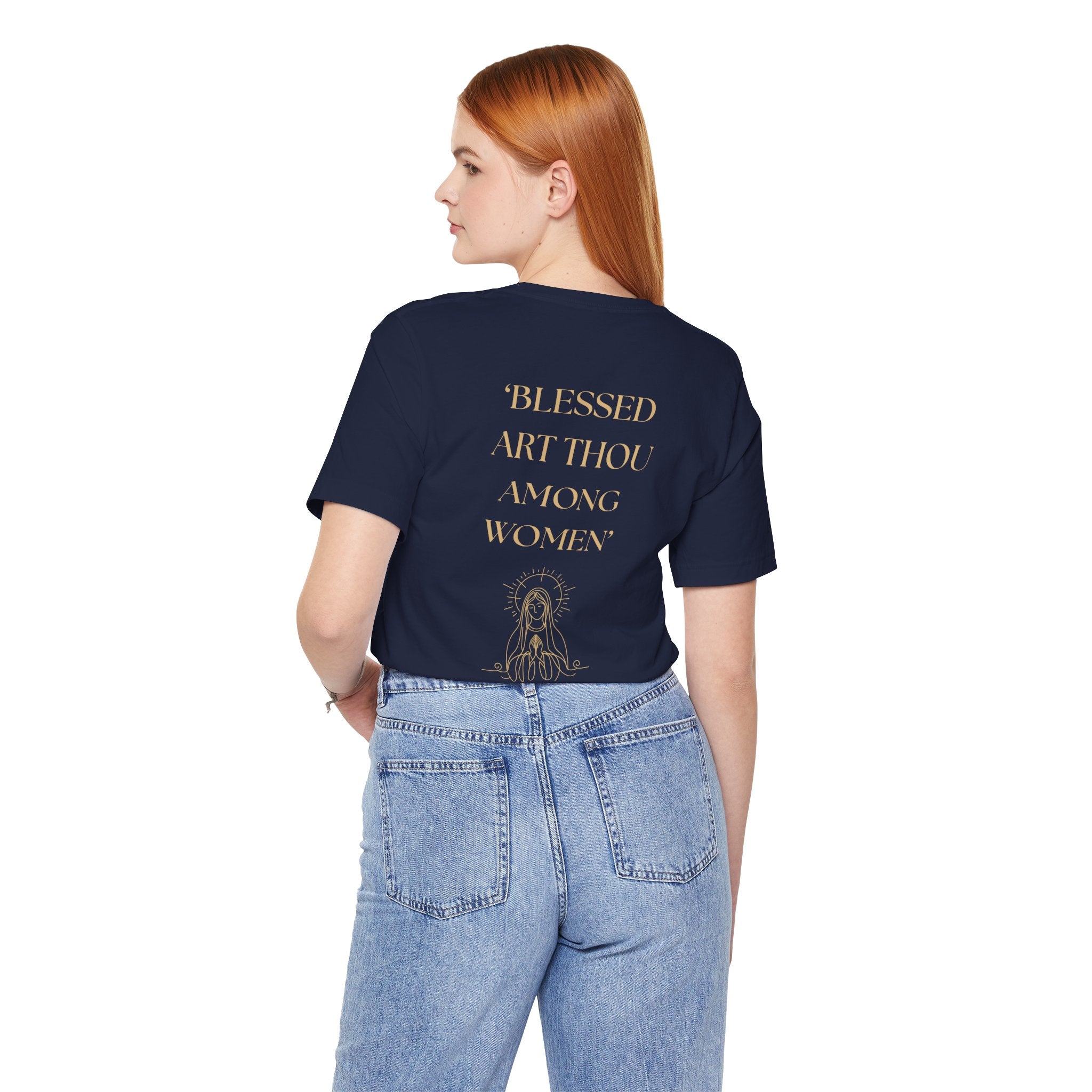 AMOBI Blessed Art Thou Women Unisex Tee