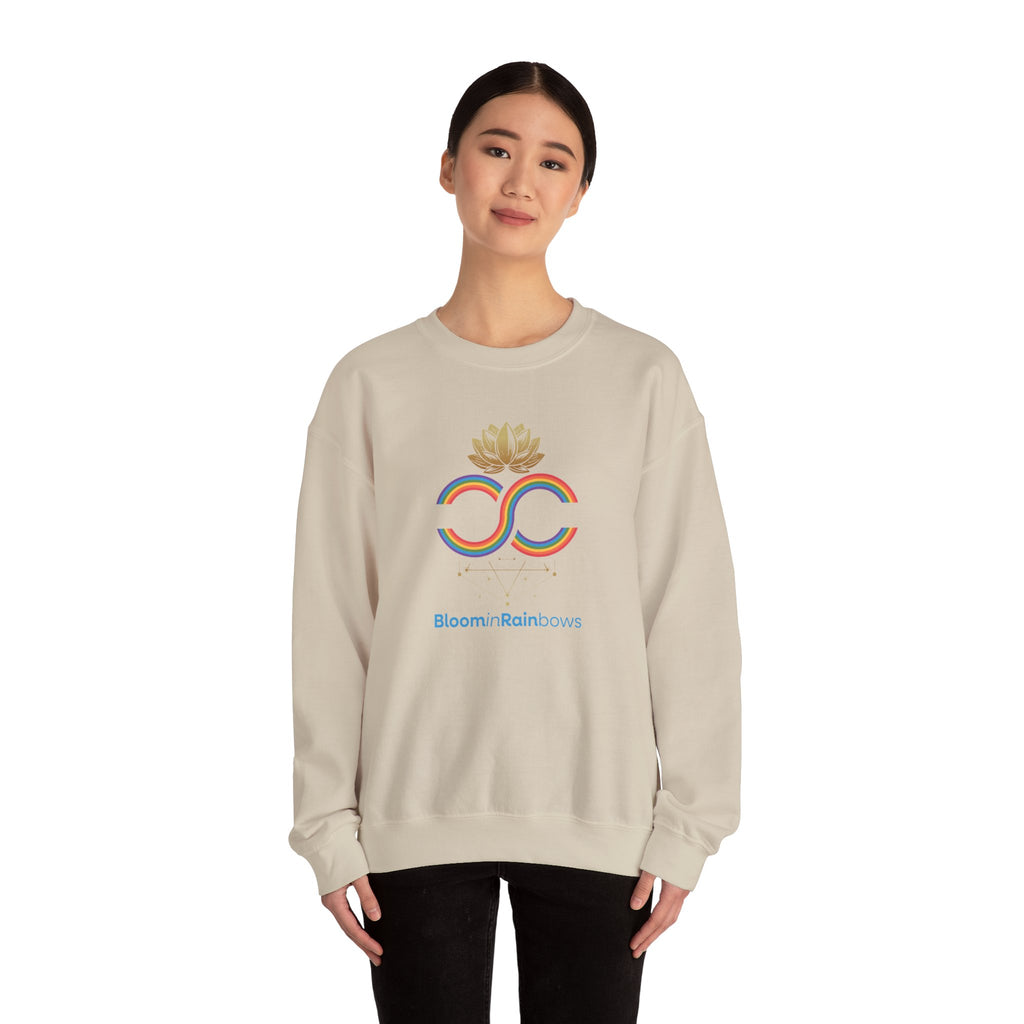 Bloomin Rainbows Crewneck Sweatshirt