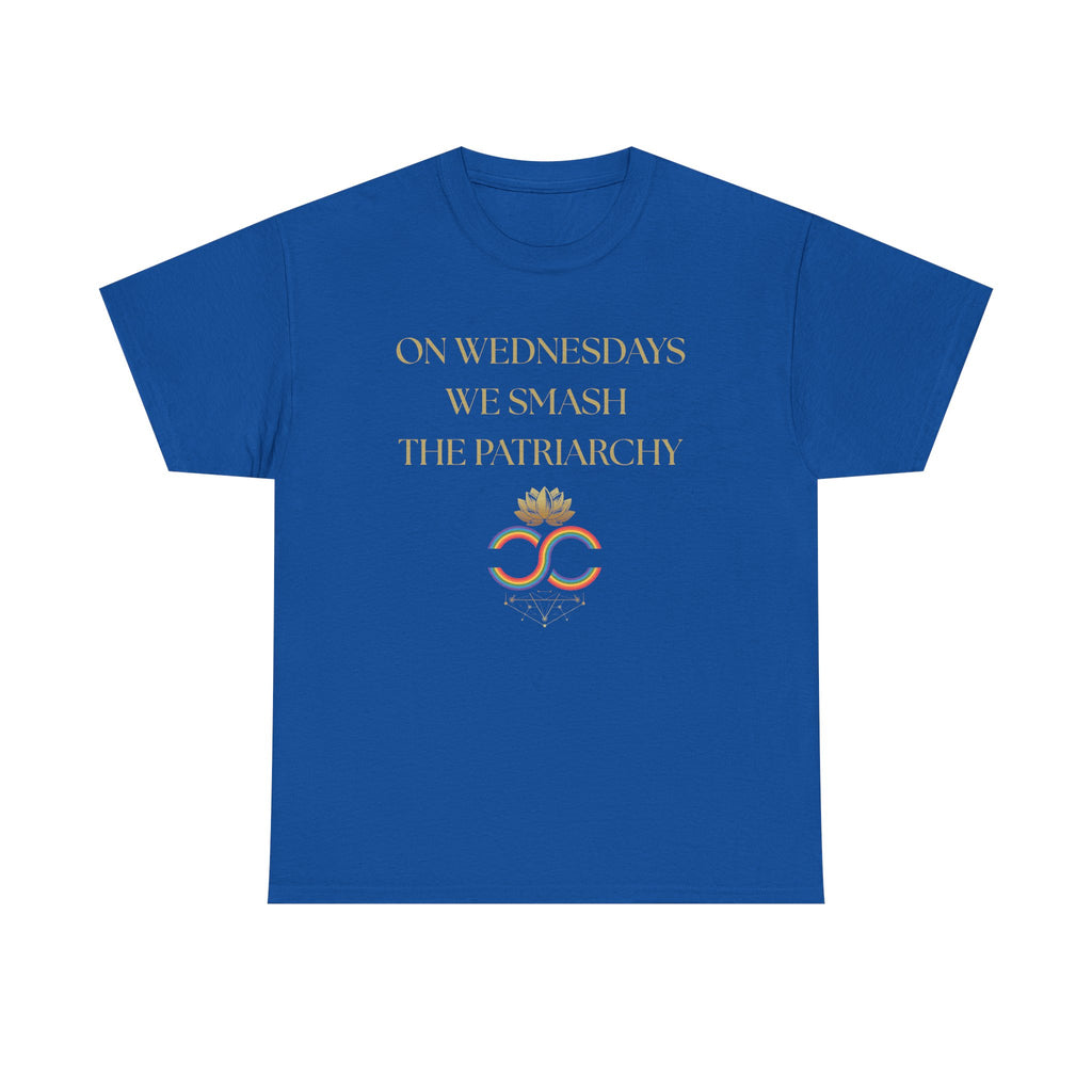 Empowering Statement Tee: "On Wednesdays We Smash the Patriarchy"