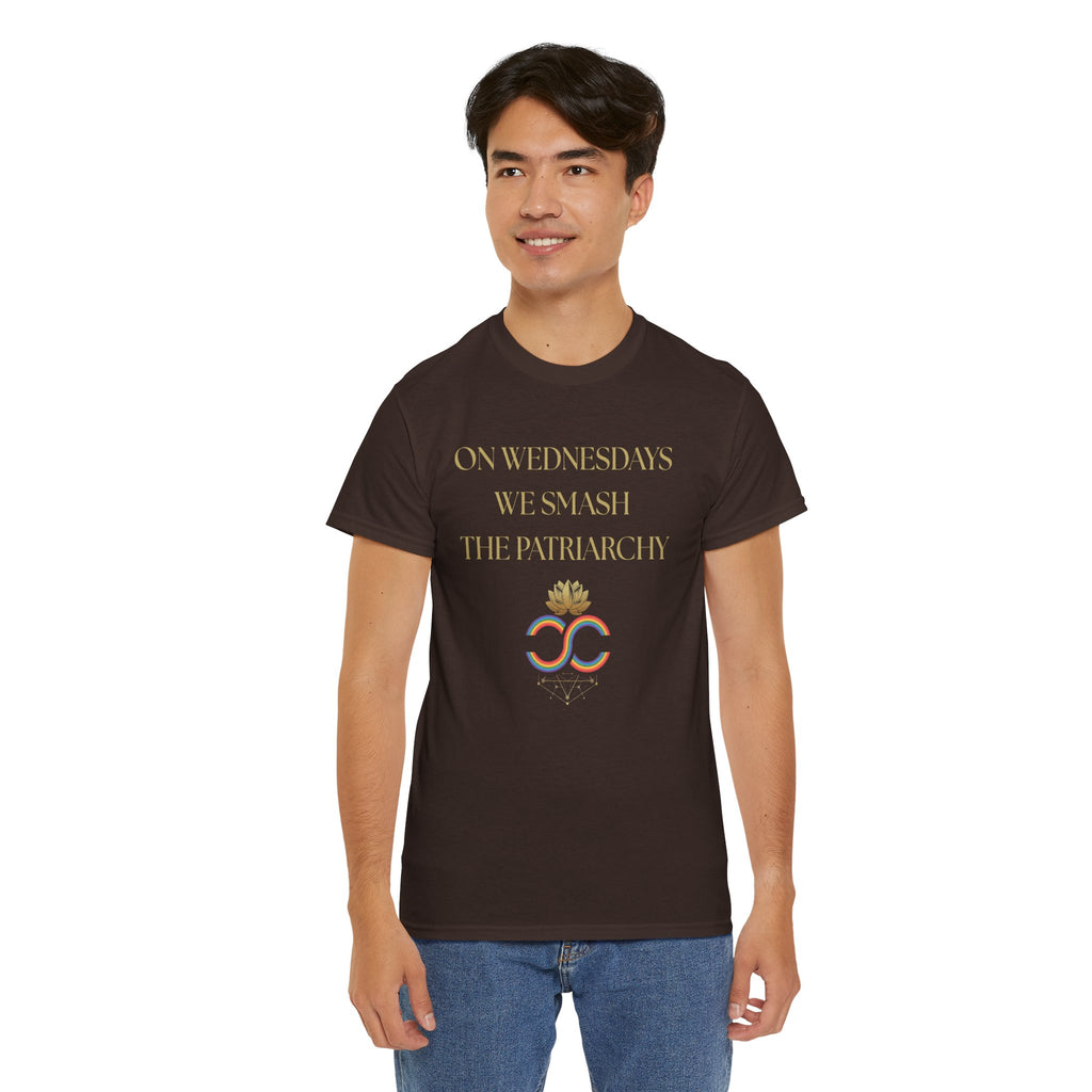 Empowering Statement Tee: "On Wednesdays We Smash the Patriarchy"