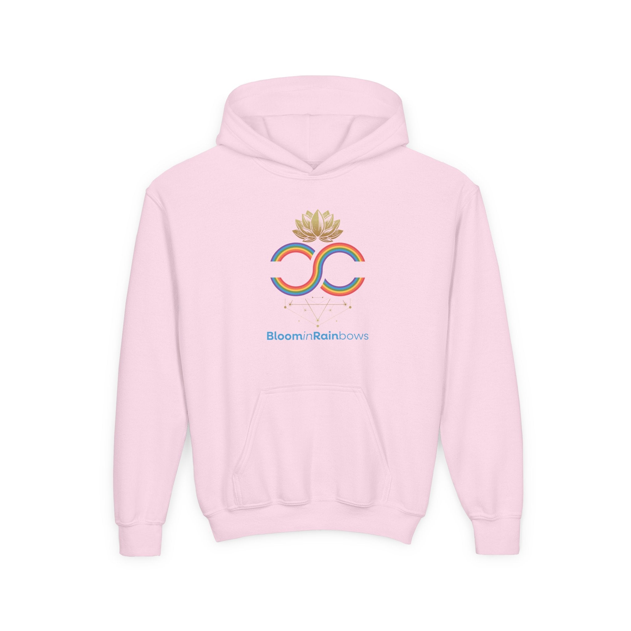 Youth Bloomin Rainbows Kids Hoodie