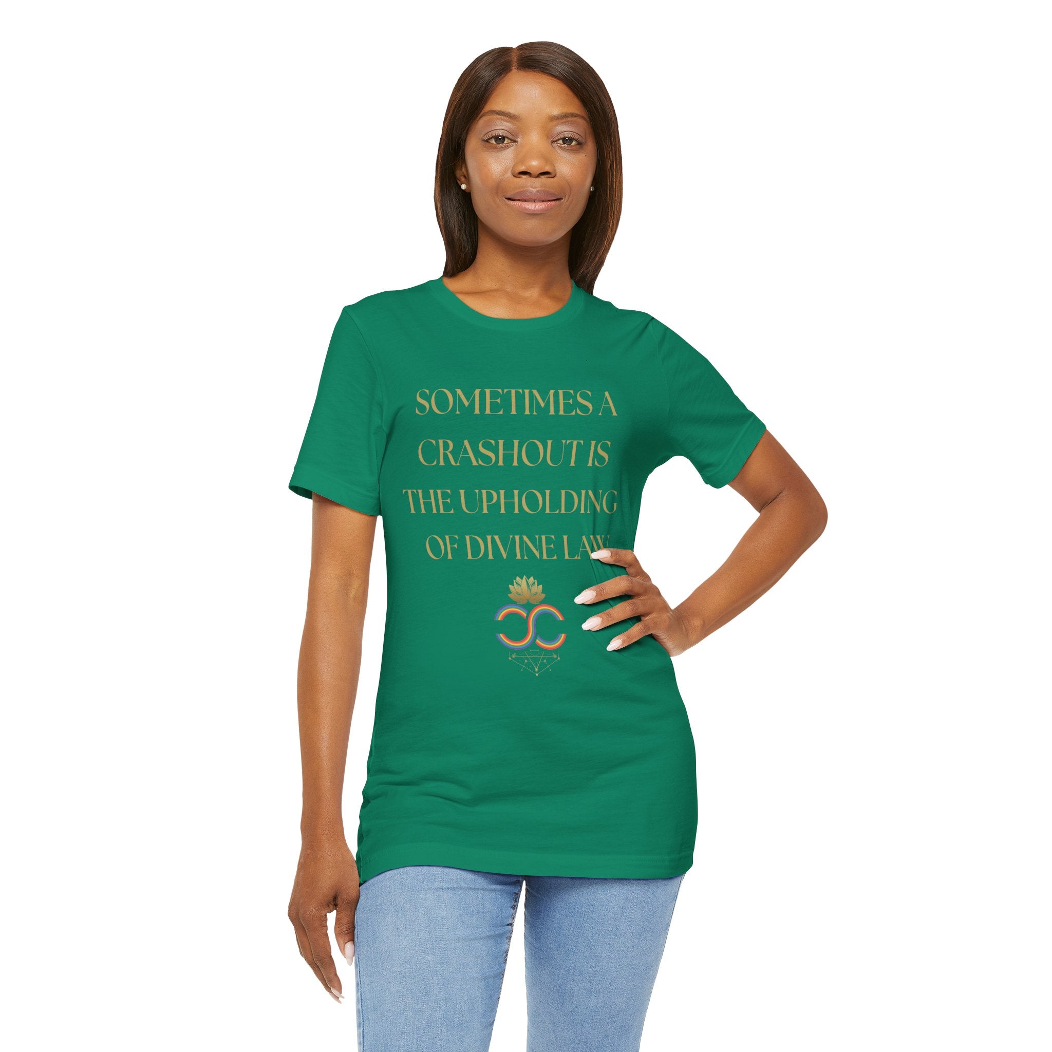 Divine Law Art Unisex Tee, Inspirational Shirt