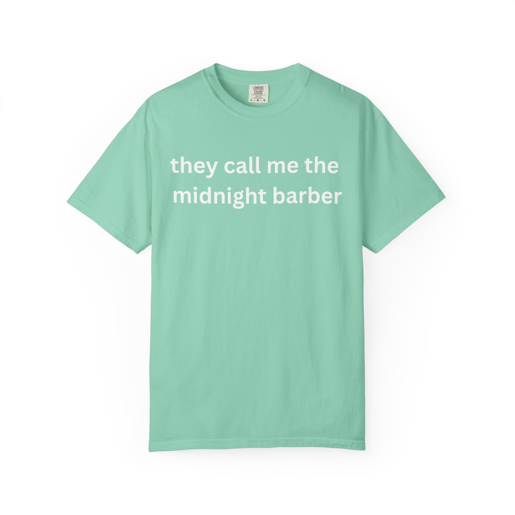 Midnight Barber T-Shirt, Casual Unisex Tee