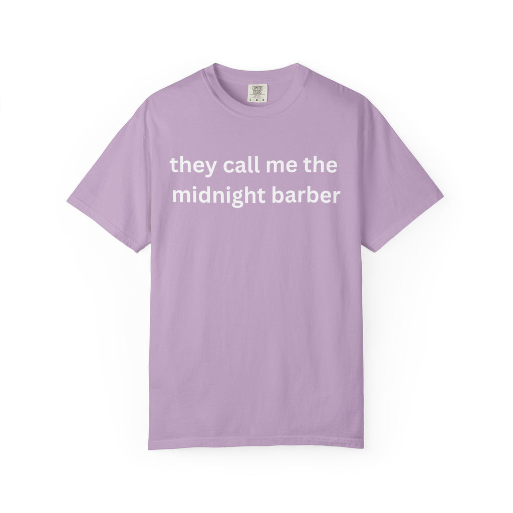 Midnight Barber T-Shirt, Casual Unisex Tee