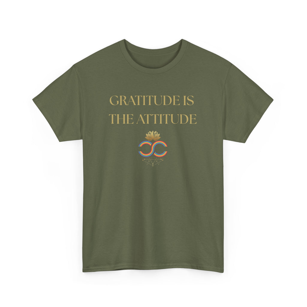 Gratitude Attitude Tee | Unisex Cotton Shirt