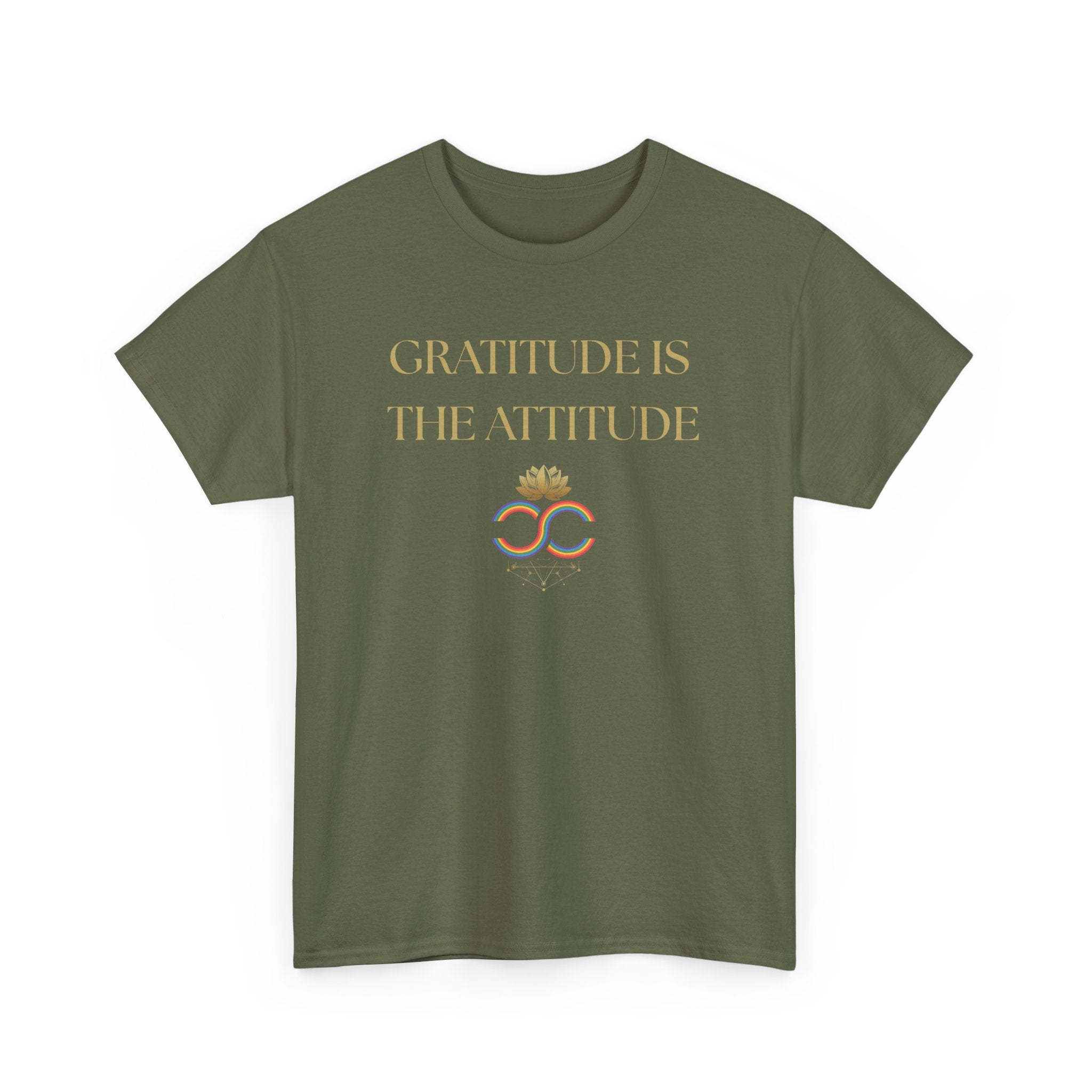 Gratitude Attitude Tee | Unisex Cotton Shirt