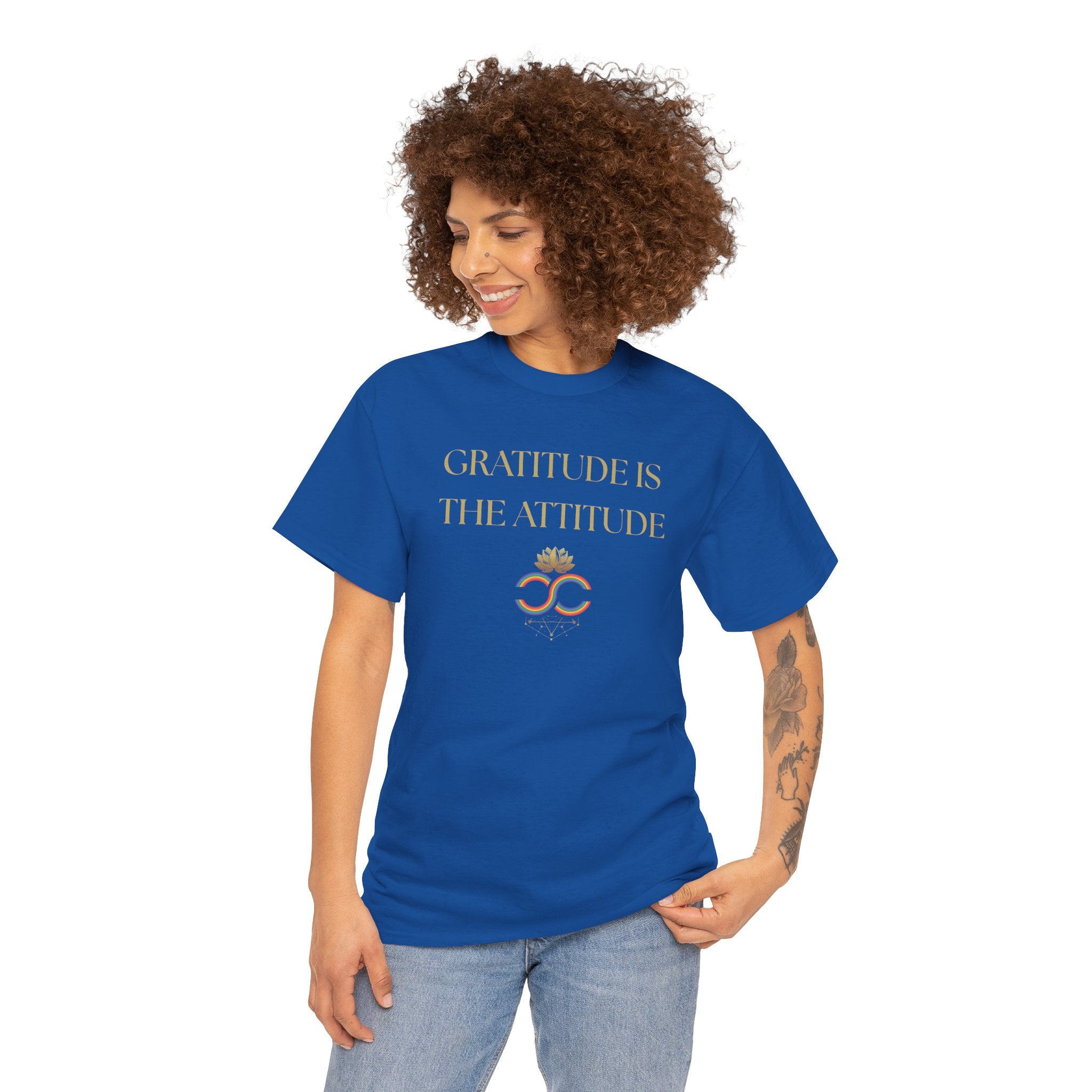 Gratitude Attitude Tee | Unisex Cotton Shirt