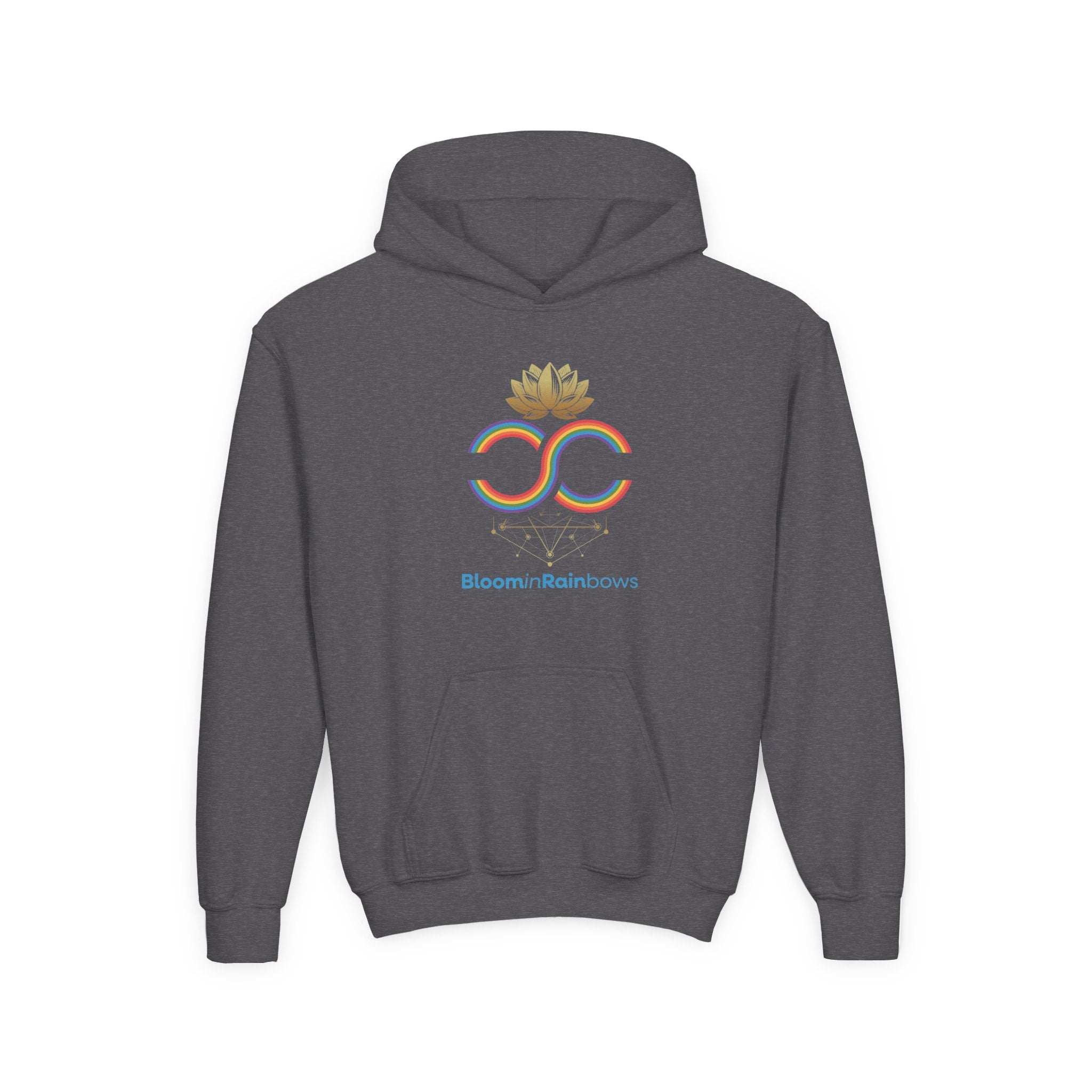 Youth Bloomin Rainbows Kids Hoodie