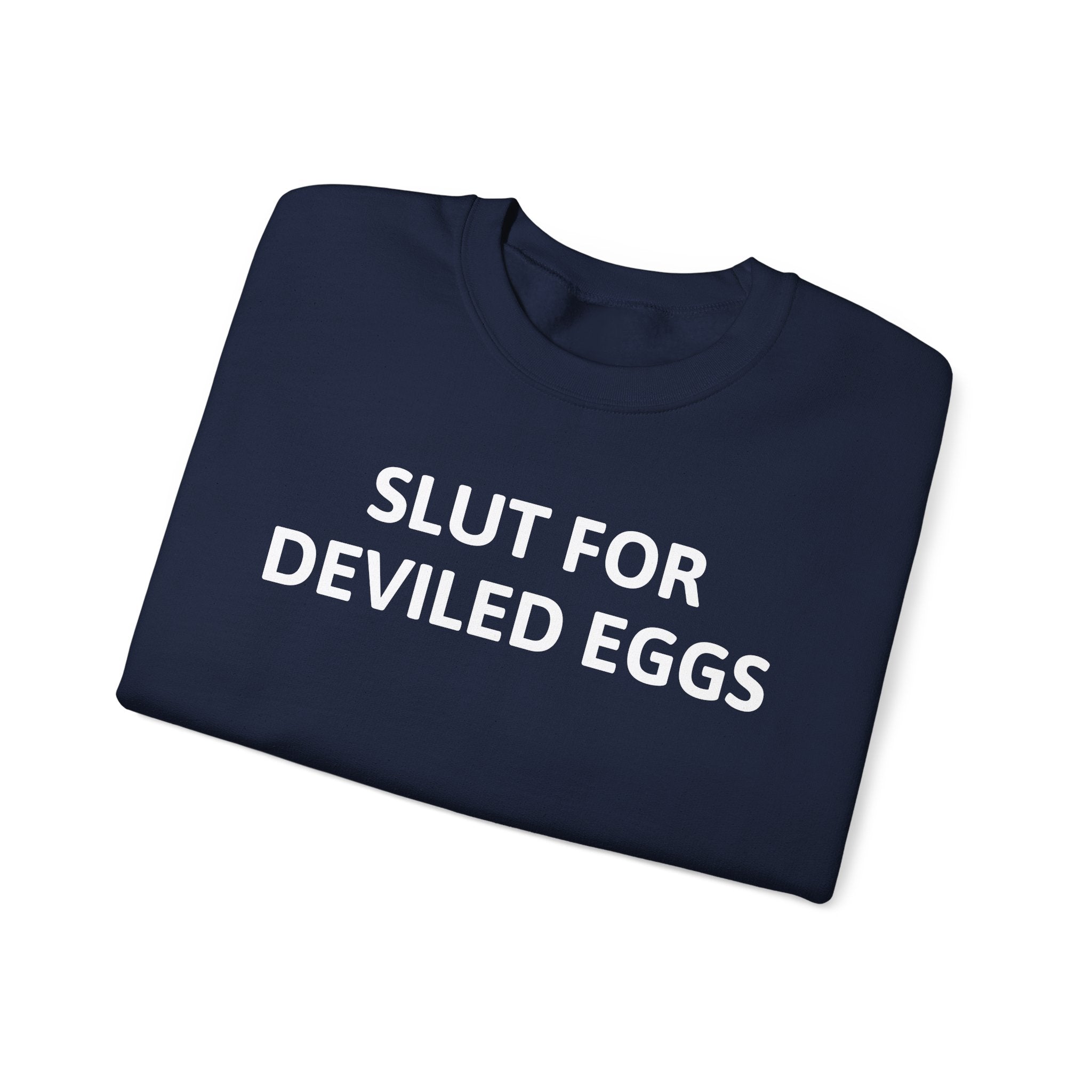Deviled Eggs Lover Sweatshirt - Unisex Heavy Blend™ Crewneck