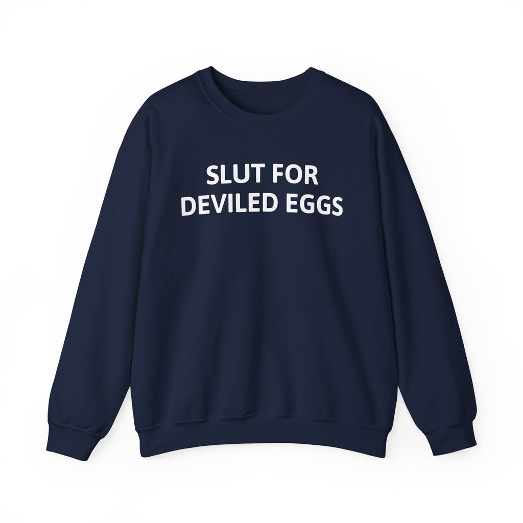Deviled Eggs Lover Sweatshirt - Unisex Heavy Blend™ Crewneck