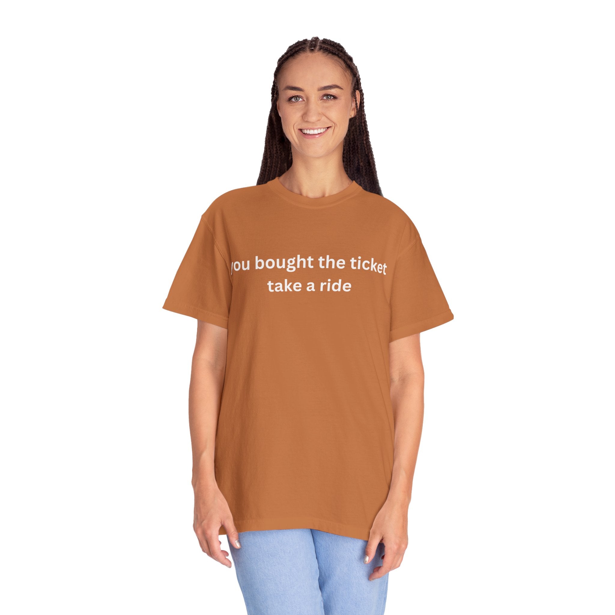 Adventure Awaits Unisex T-Shirt, Casual Wear, "You bought the ticket"