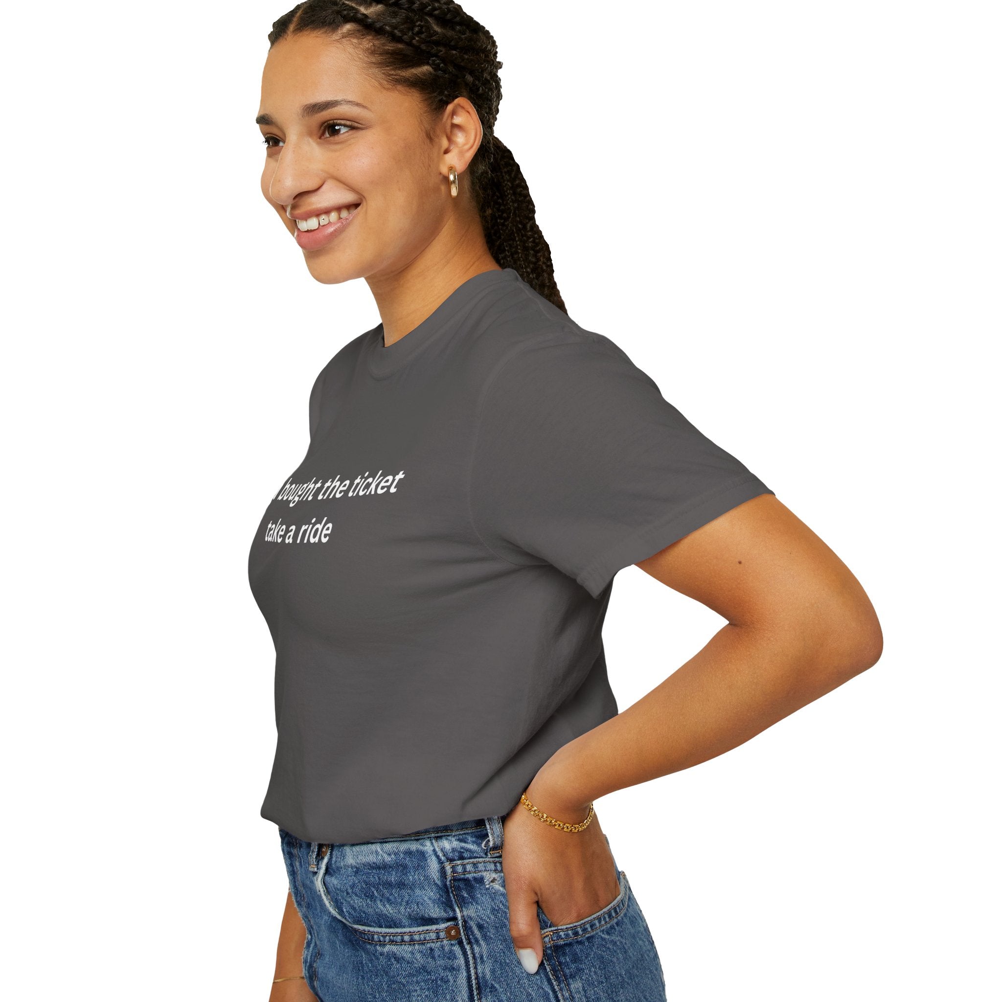 Adventure Awaits Unisex T-Shirt, Casual Wear, "You bought the ticket"