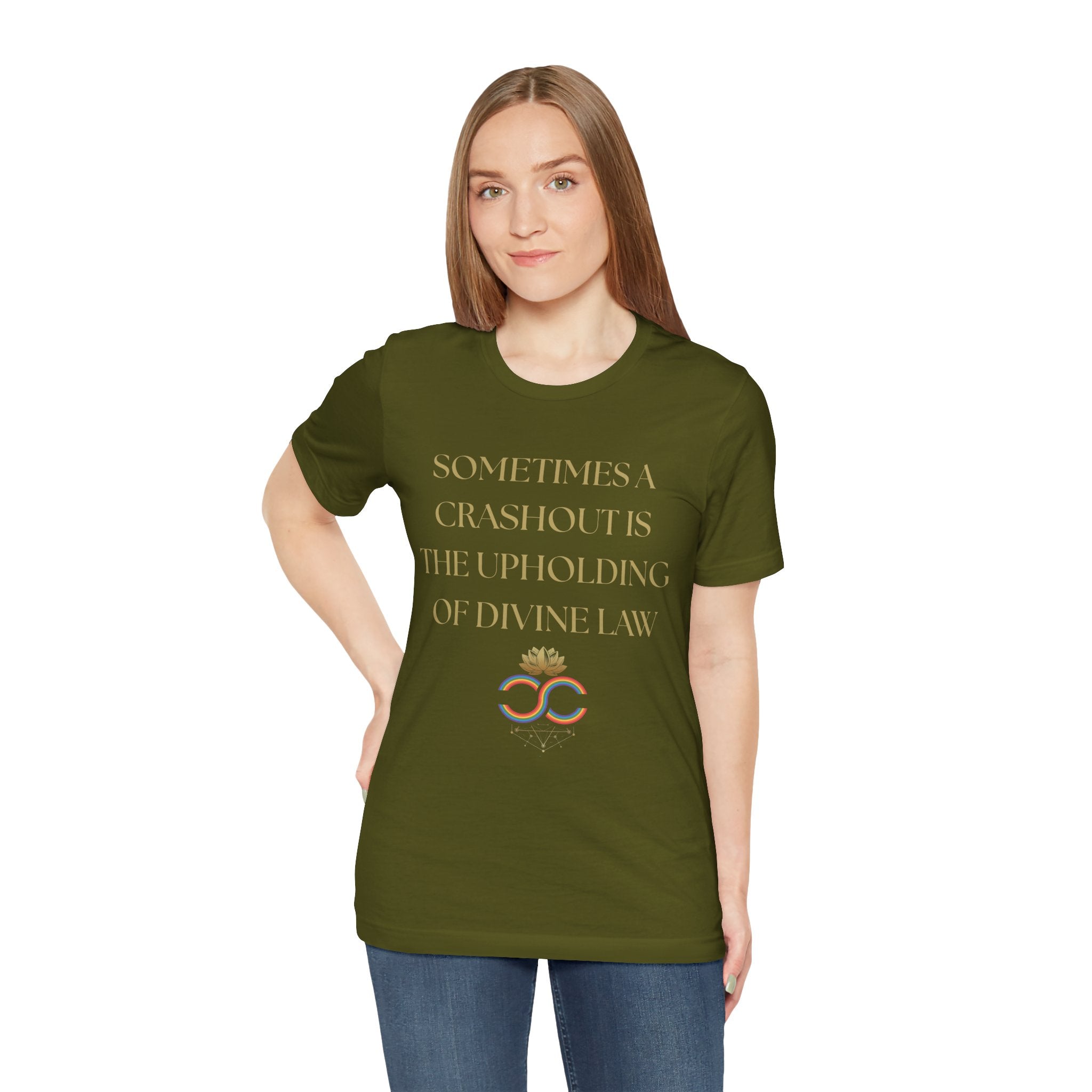 Divine Law Art Unisex Tee, Inspirational Shirt