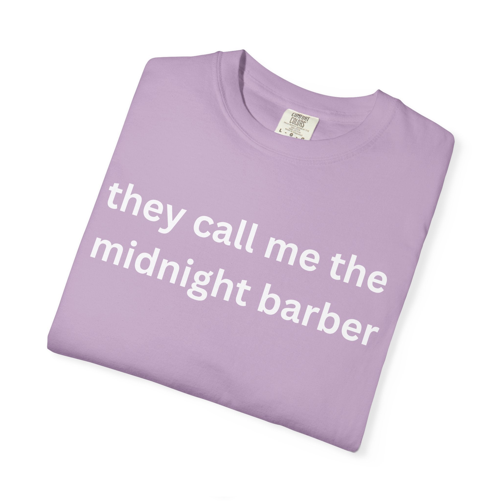 Midnight Barber T-Shirt, Casual Unisex Tee