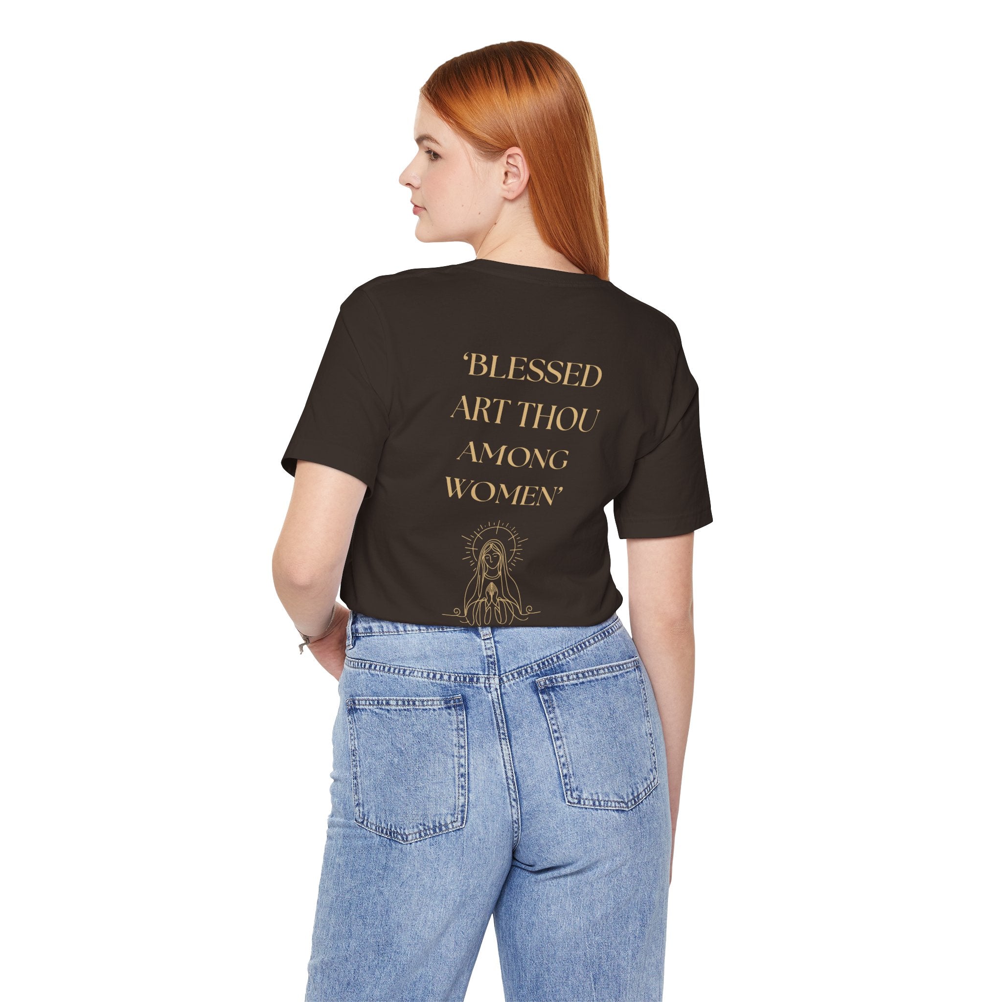 AMOBI Blessed Art Thou Women Unisex Tee