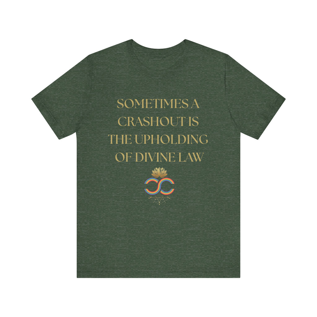 Divine Law Art Unisex Tee, Inspirational Shirt