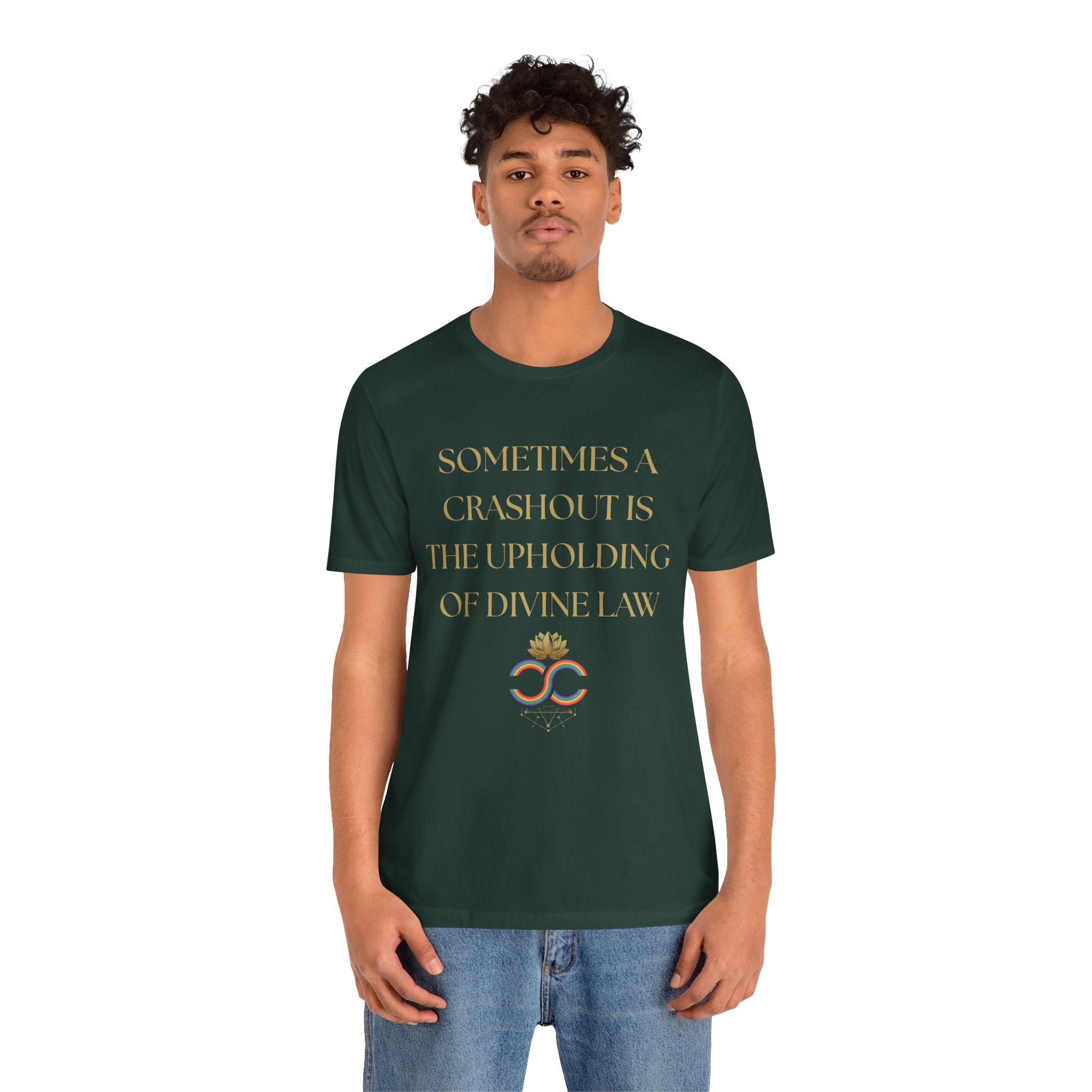 Divine Law Art Unisex Tee, Inspirational Shirt