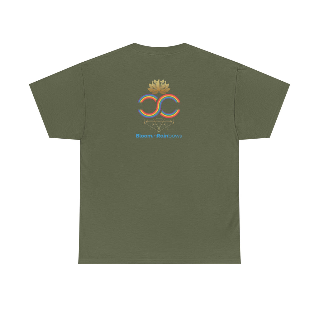 Unisex Heavy Cotton Tee "Tie your shoes"