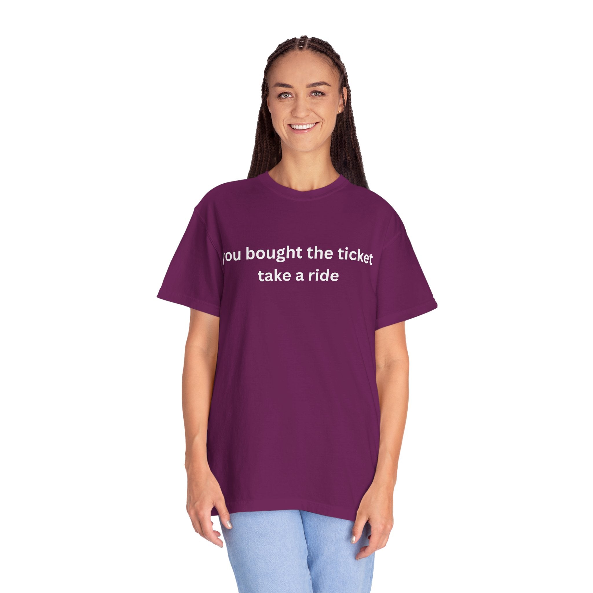 Adventure Awaits Unisex T-Shirt, Casual Wear, "You bought the ticket"
