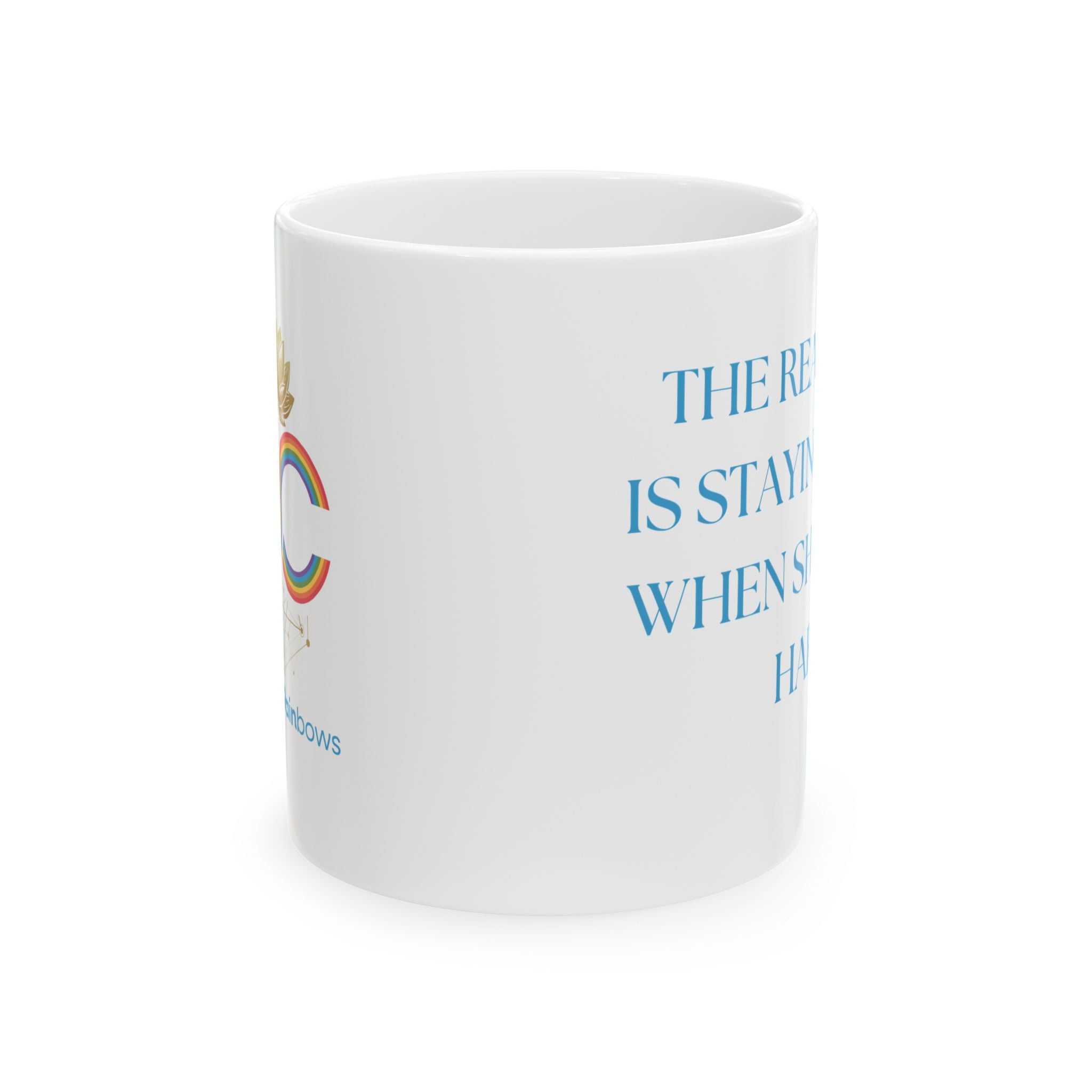 Inspirational Ceramic Mug - Perfect Gift for Motivation
