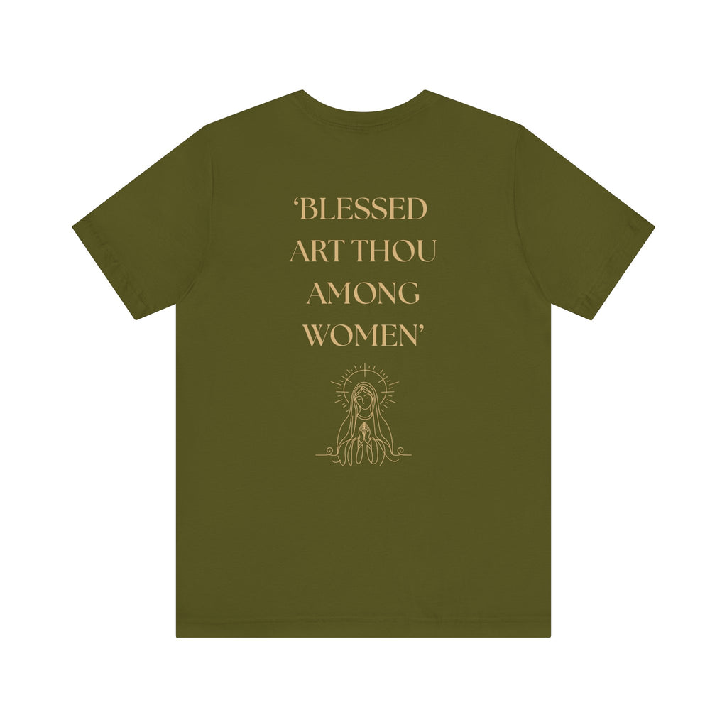 AMOBI Blessed Art Thou Women Unisex Tee