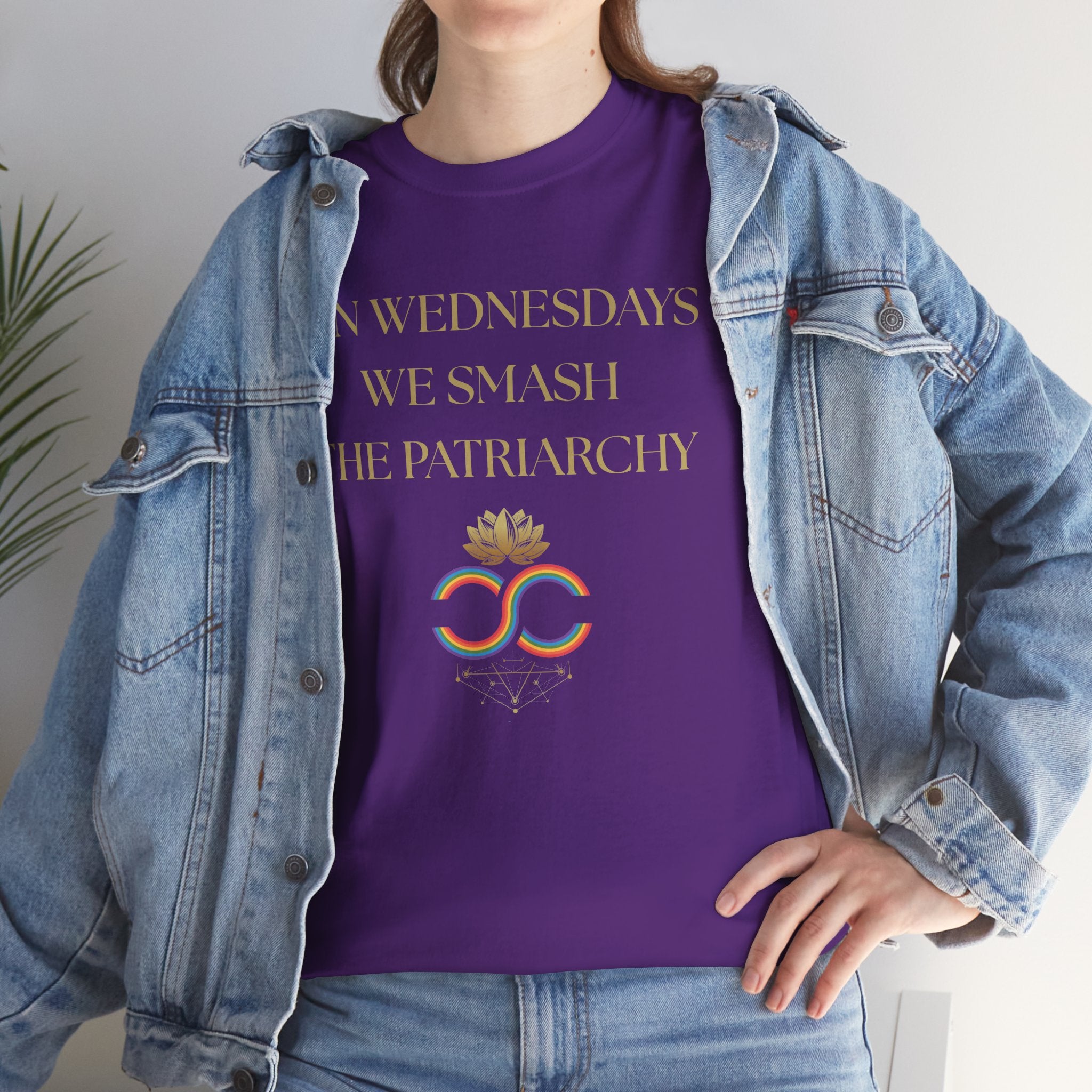 Empowering Statement Tee: "On Wednesdays We Smash the Patriarchy"