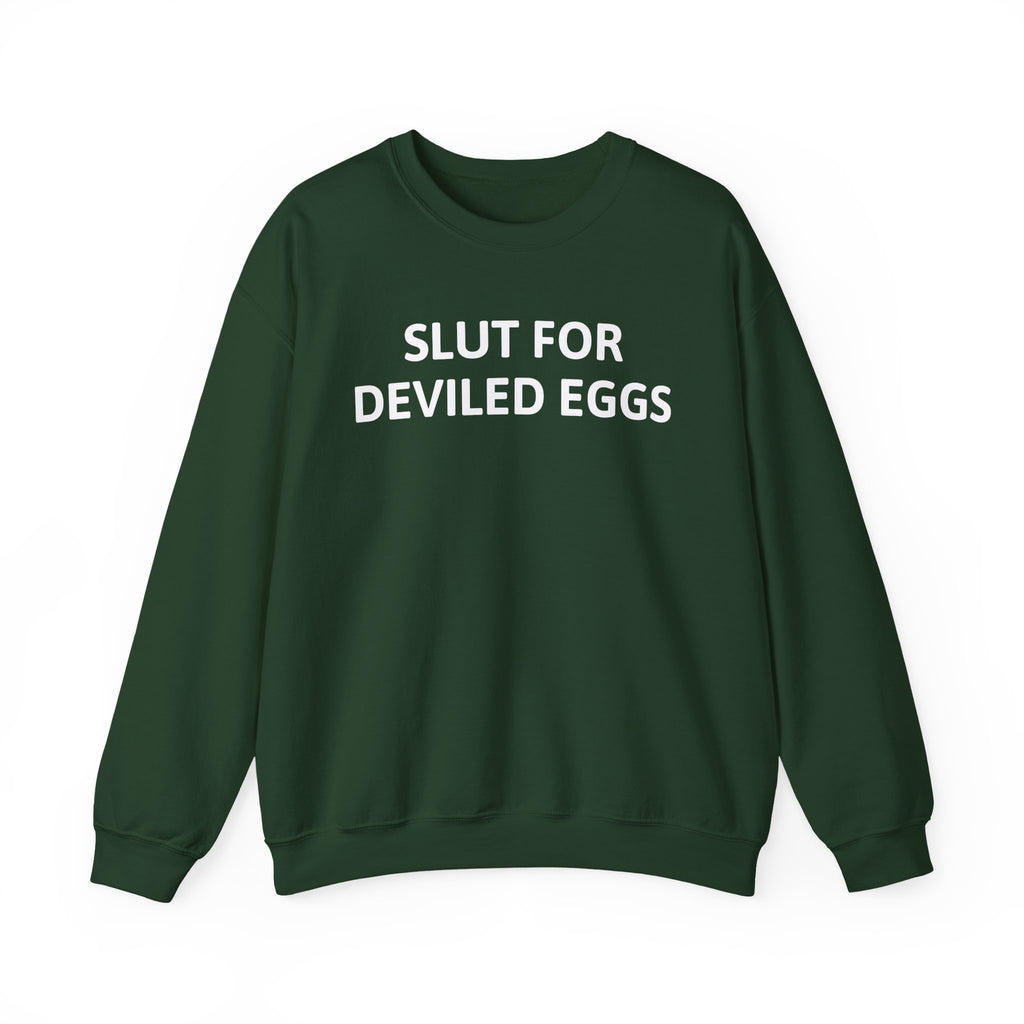 Deviled Eggs Lover Sweatshirt - Unisex Heavy Blend™ Crewneck