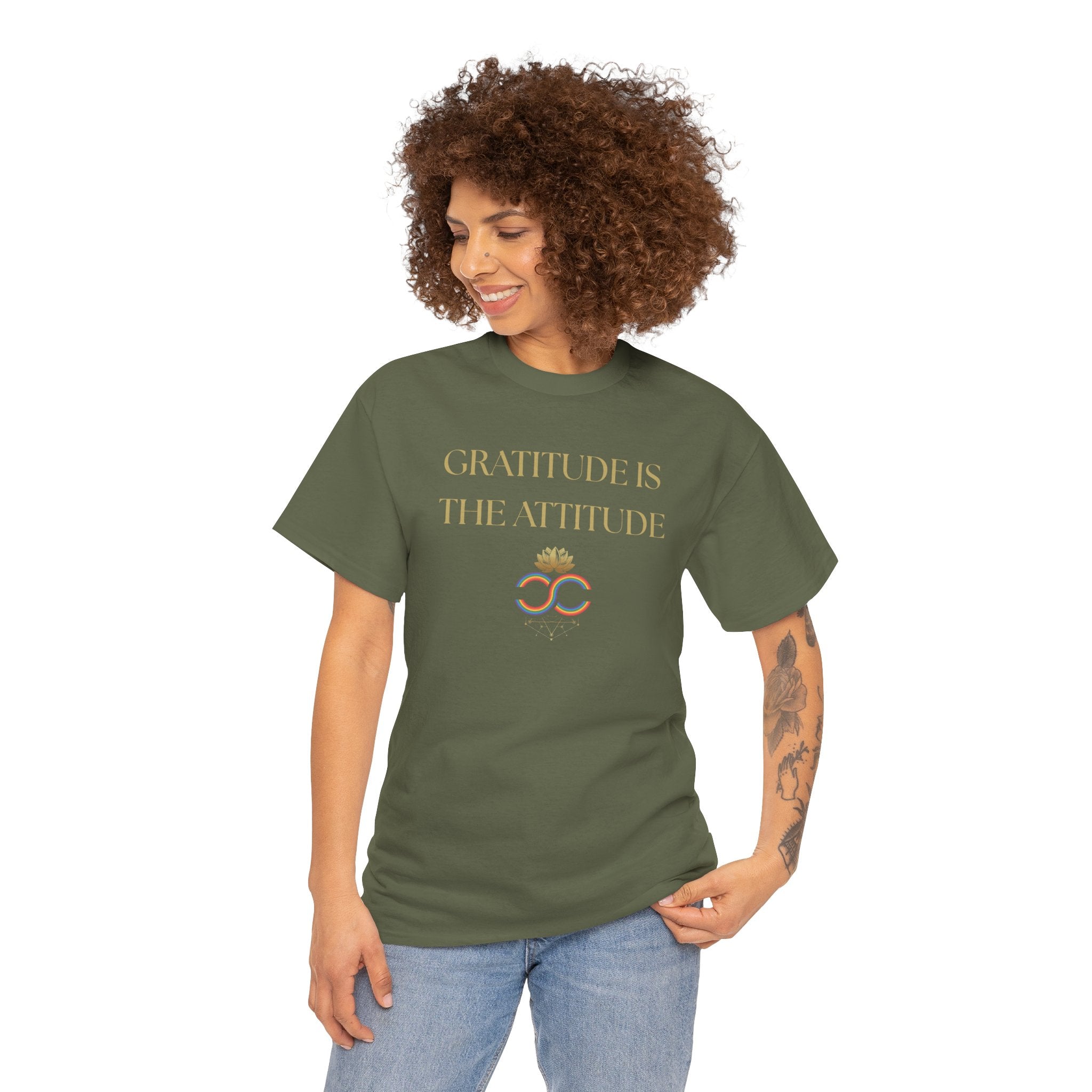 Gratitude Attitude Tee | Unisex Cotton Shirt