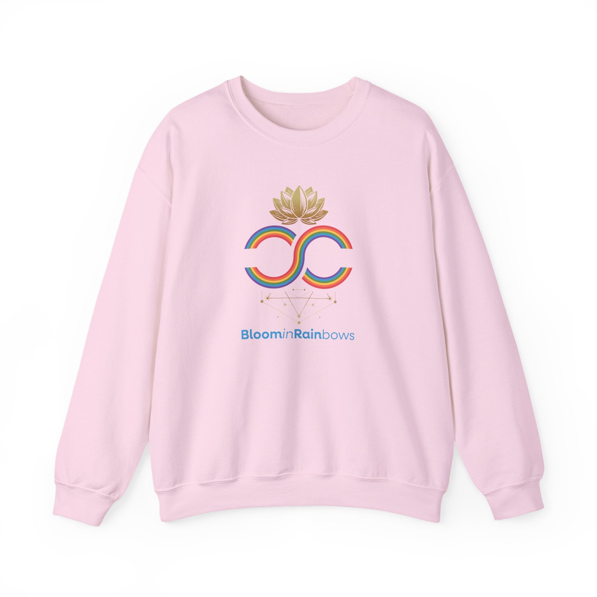 Bloomin Rainbows Crewneck Sweatshirt