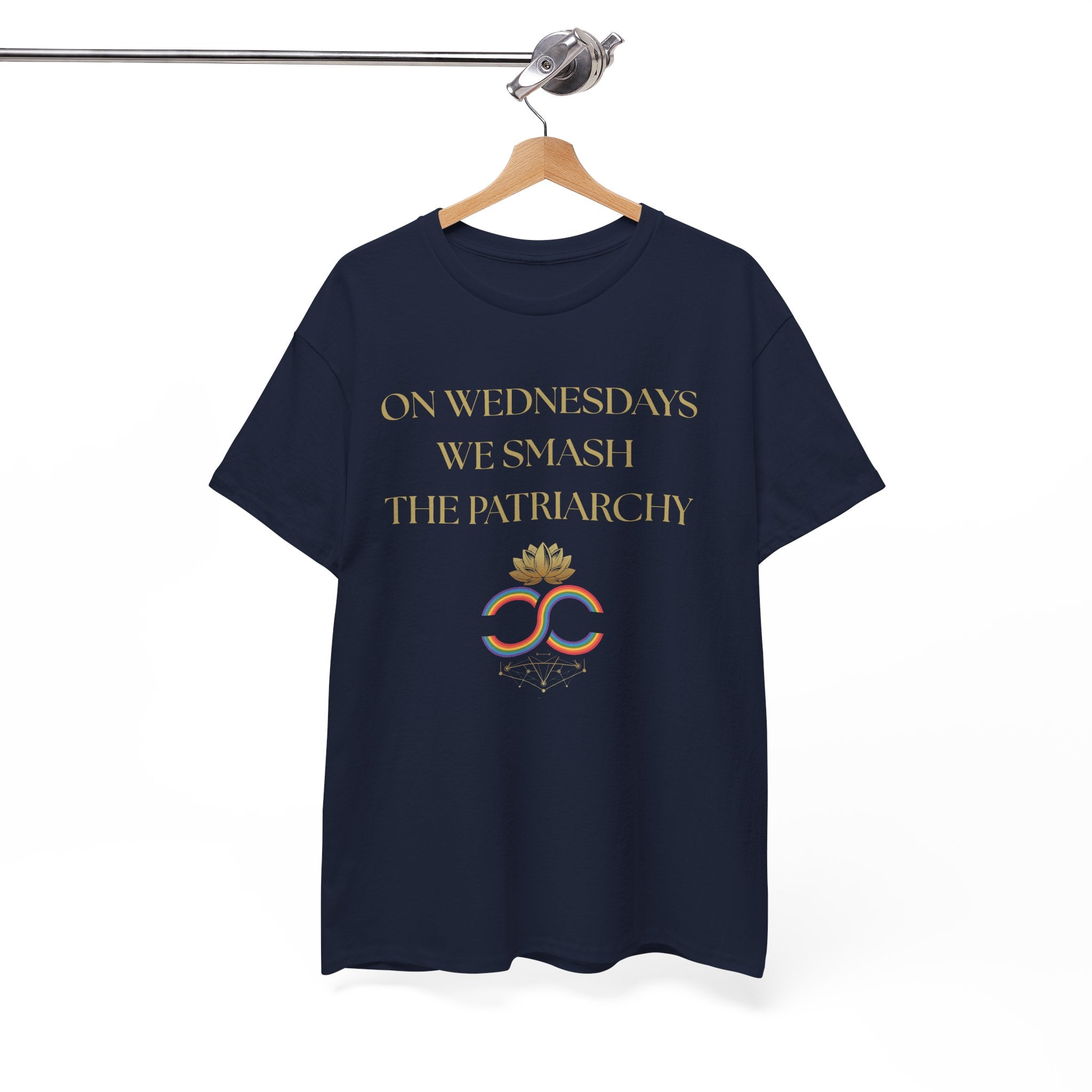 Empowering Statement Tee: "On Wednesdays We Smash the Patriarchy"