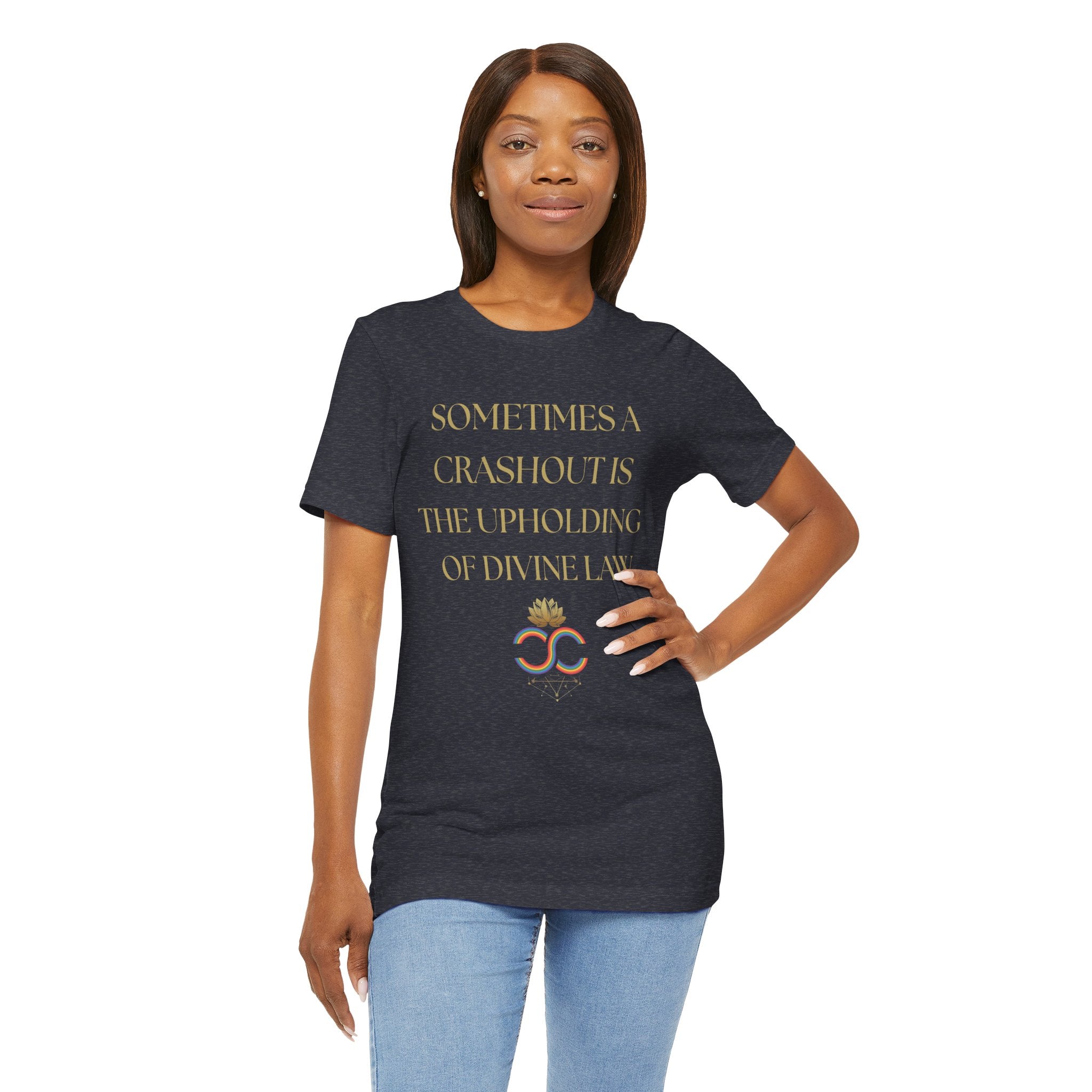 Divine Law Art Unisex Tee, Inspirational Shirt