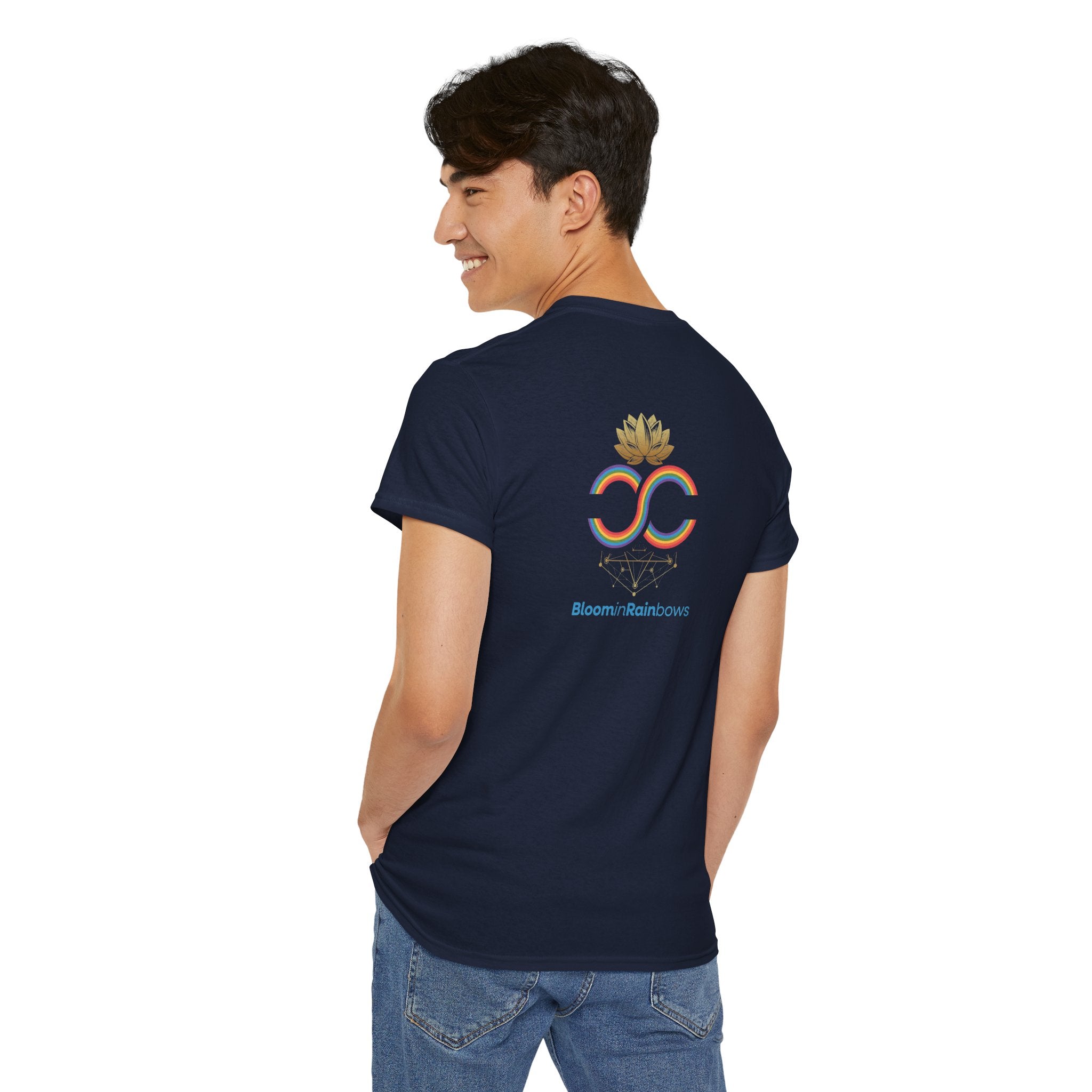 Unisex Heavy Cotton Tee "Tie your shoes"