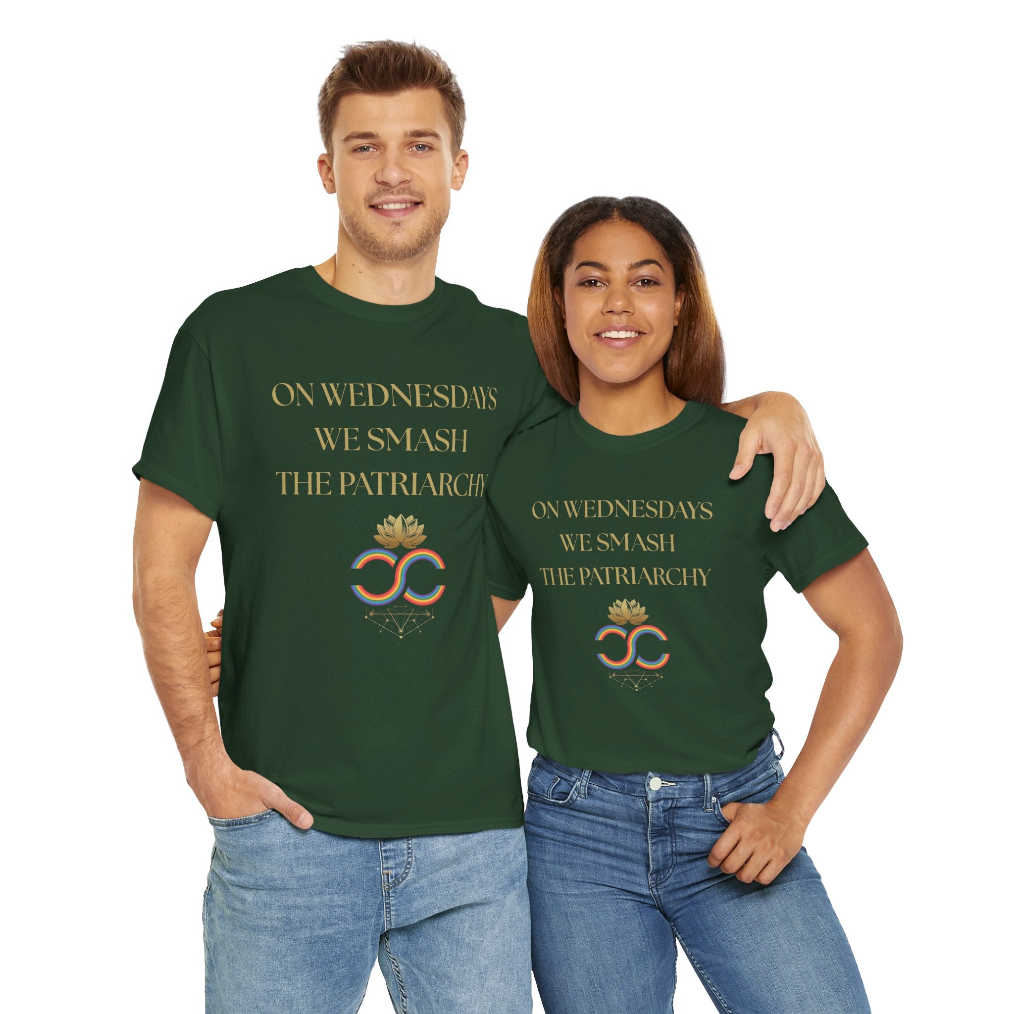 Empowering Statement Tee: "On Wednesdays We Smash the Patriarchy"