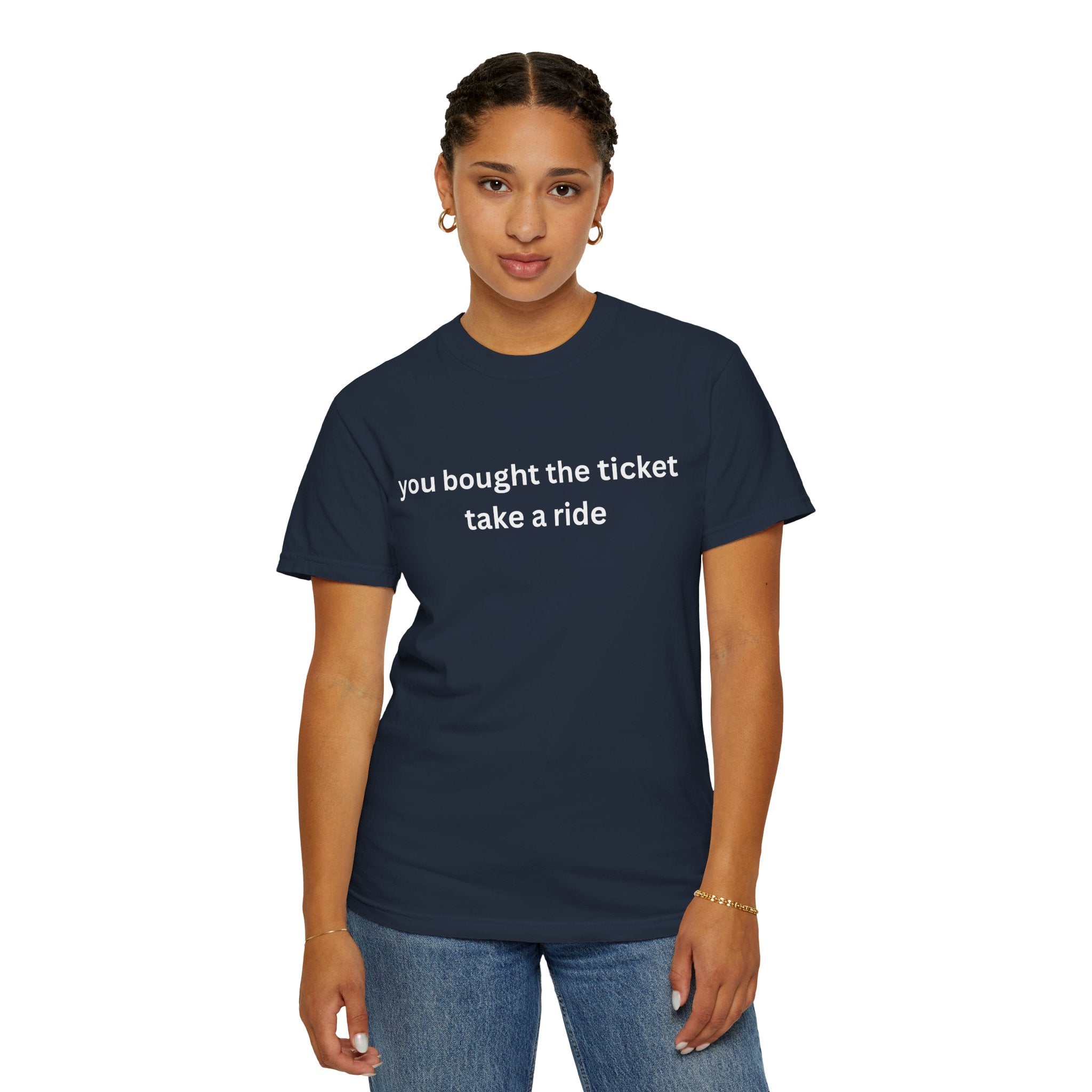Adventure Awaits Unisex T-Shirt, Casual Wear, "You bought the ticket"