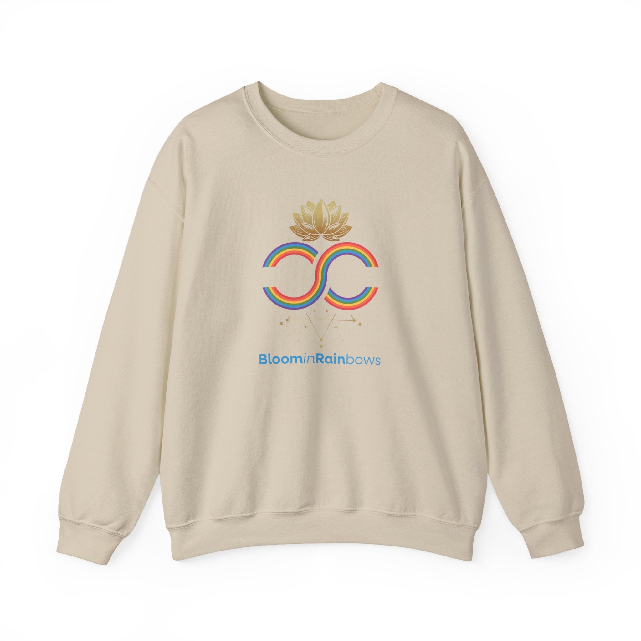 Bloomin Rainbows Crewneck Sweatshirt