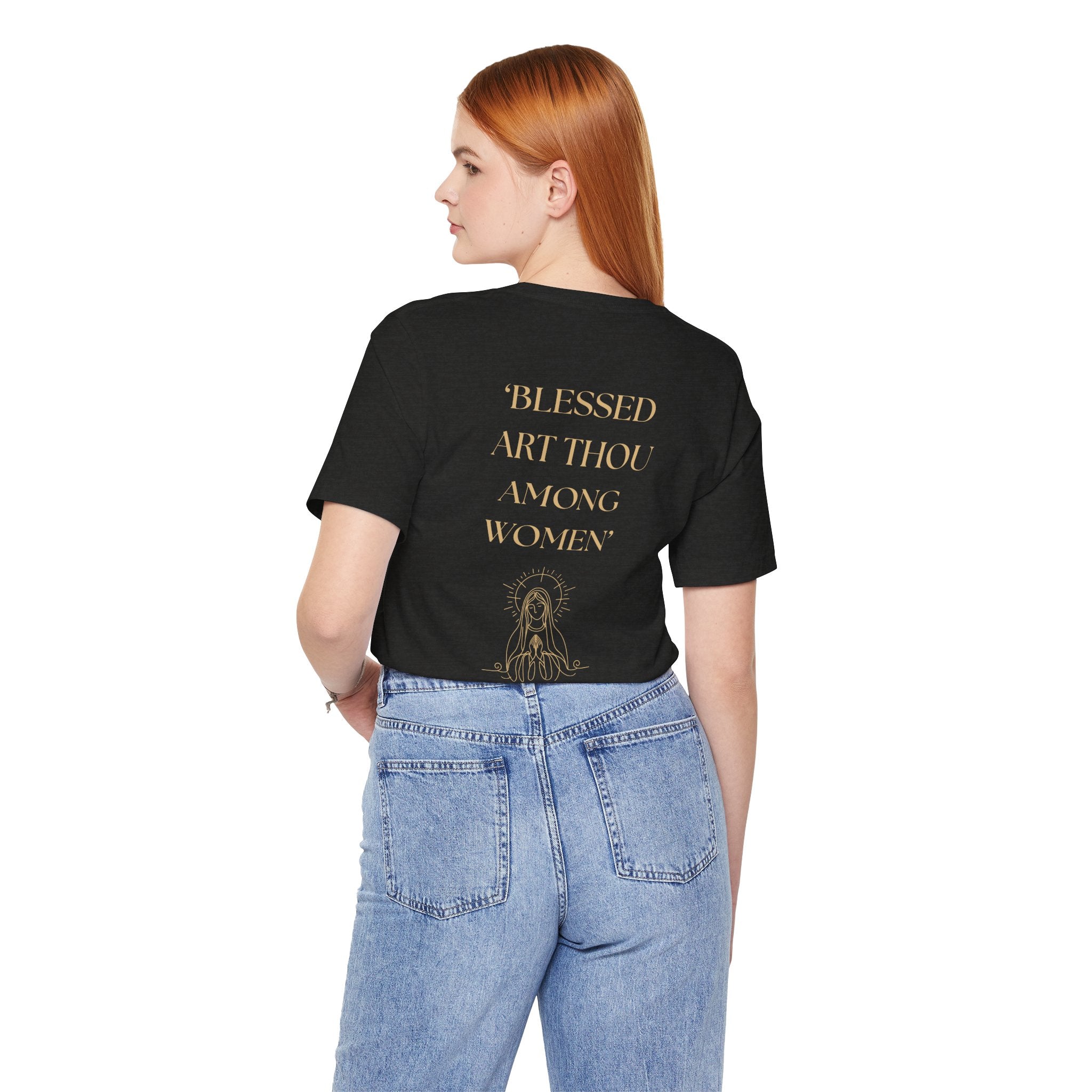 AMOBI Blessed Art Thou Women Unisex Tee