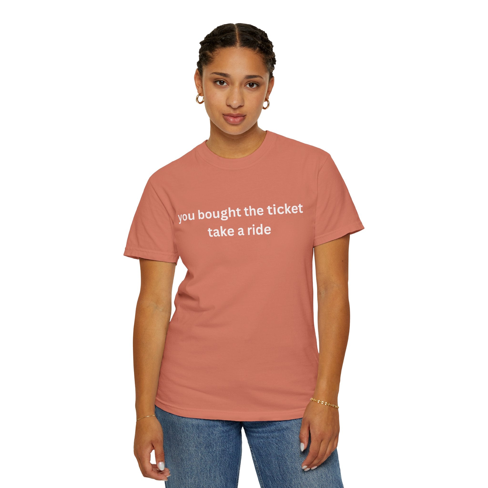 Adventure Awaits Unisex T-Shirt, Casual Wear, "You bought the ticket"