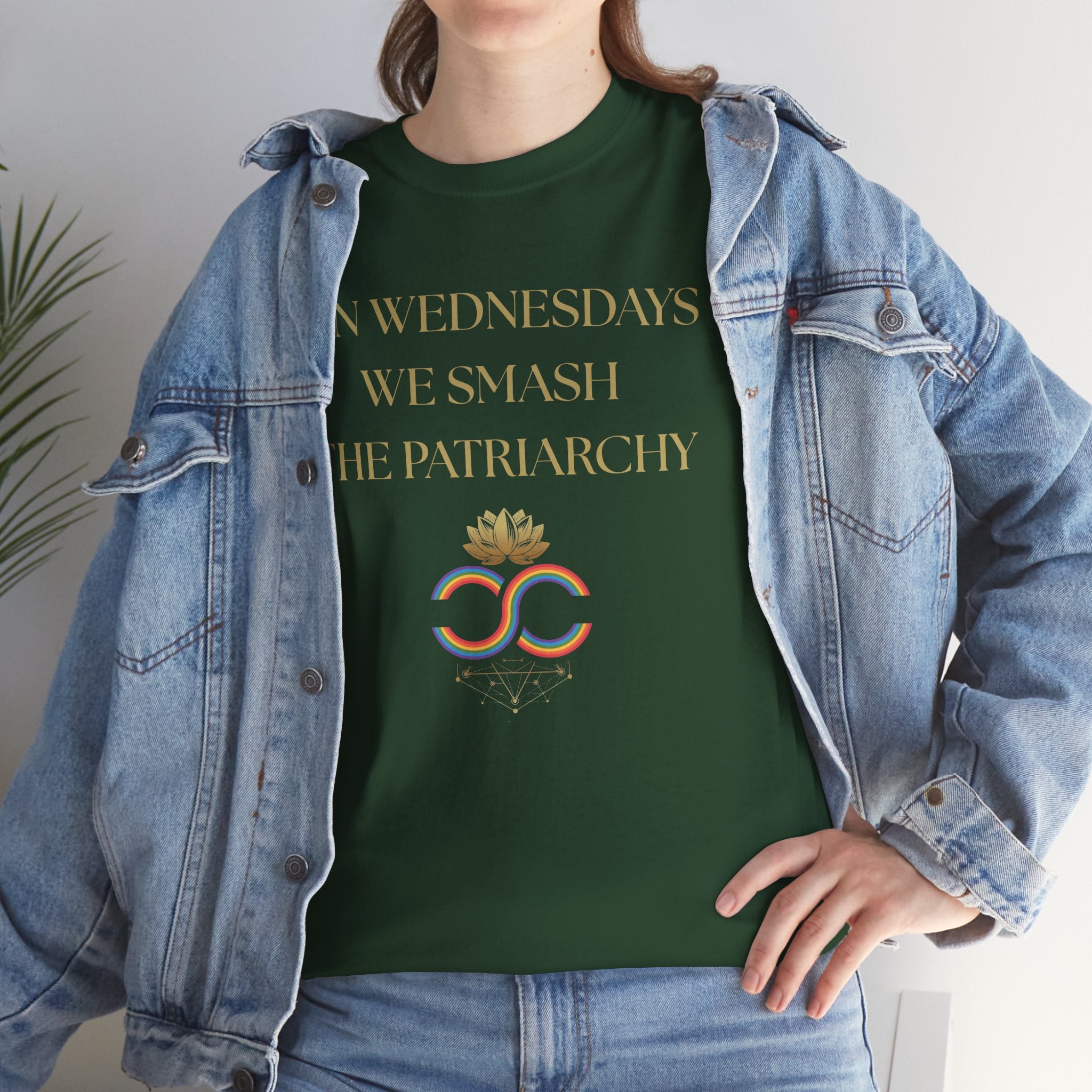 Empowering Statement Tee: "On Wednesdays We Smash the Patriarchy"