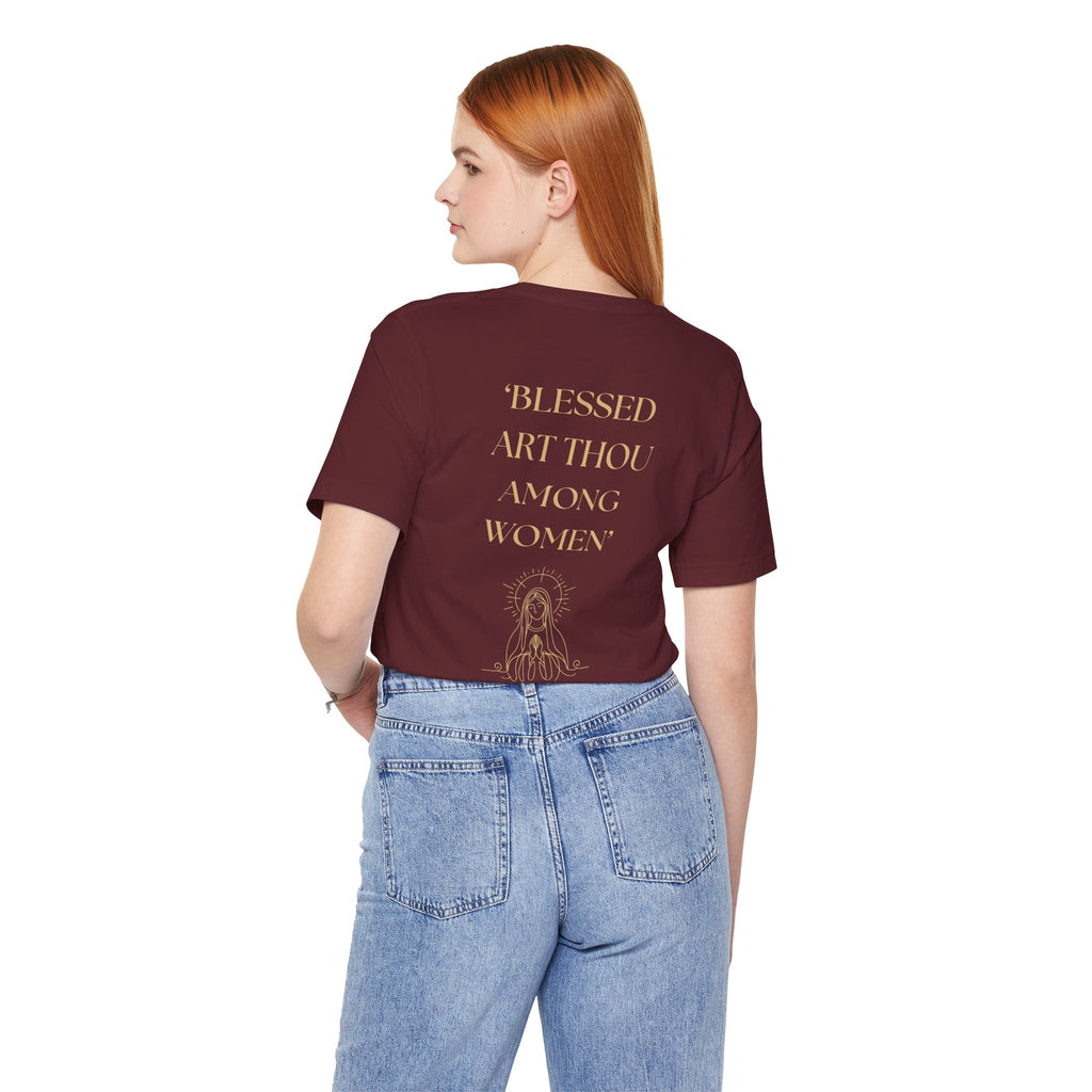 AMOBI Blessed Art Thou Women Unisex Tee