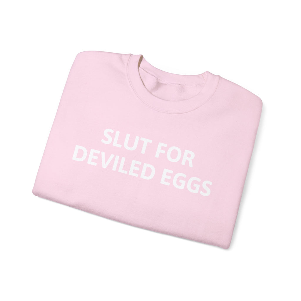 Deviled Eggs Lover Sweatshirt - Unisex Heavy Blend™ Crewneck