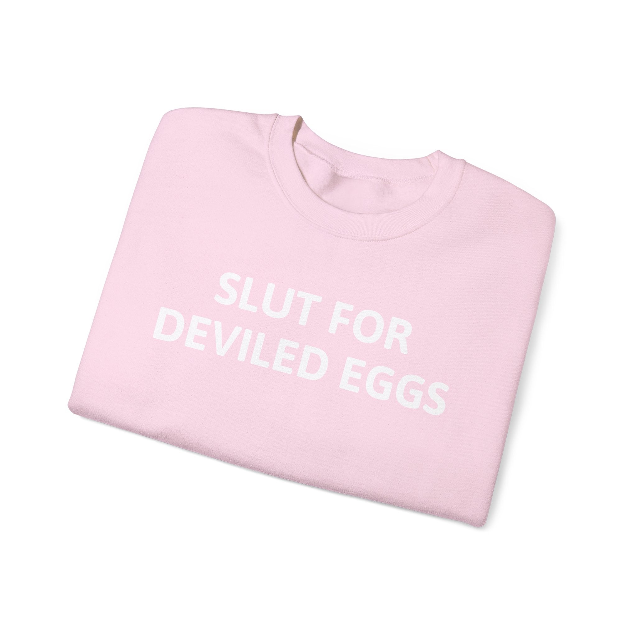 Deviled Eggs Lover Sweatshirt - Unisex Heavy Blend™ Crewneck