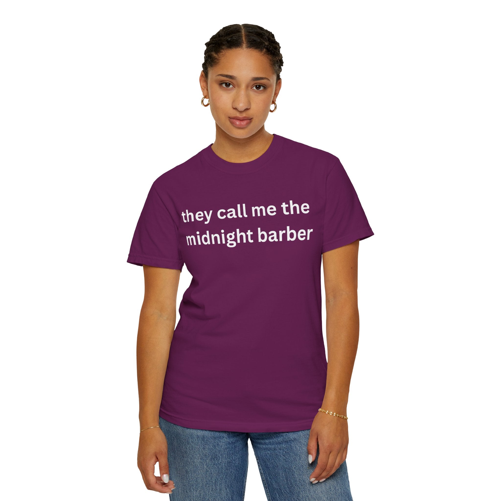 Midnight Barber T-Shirt, Casual Unisex Tee